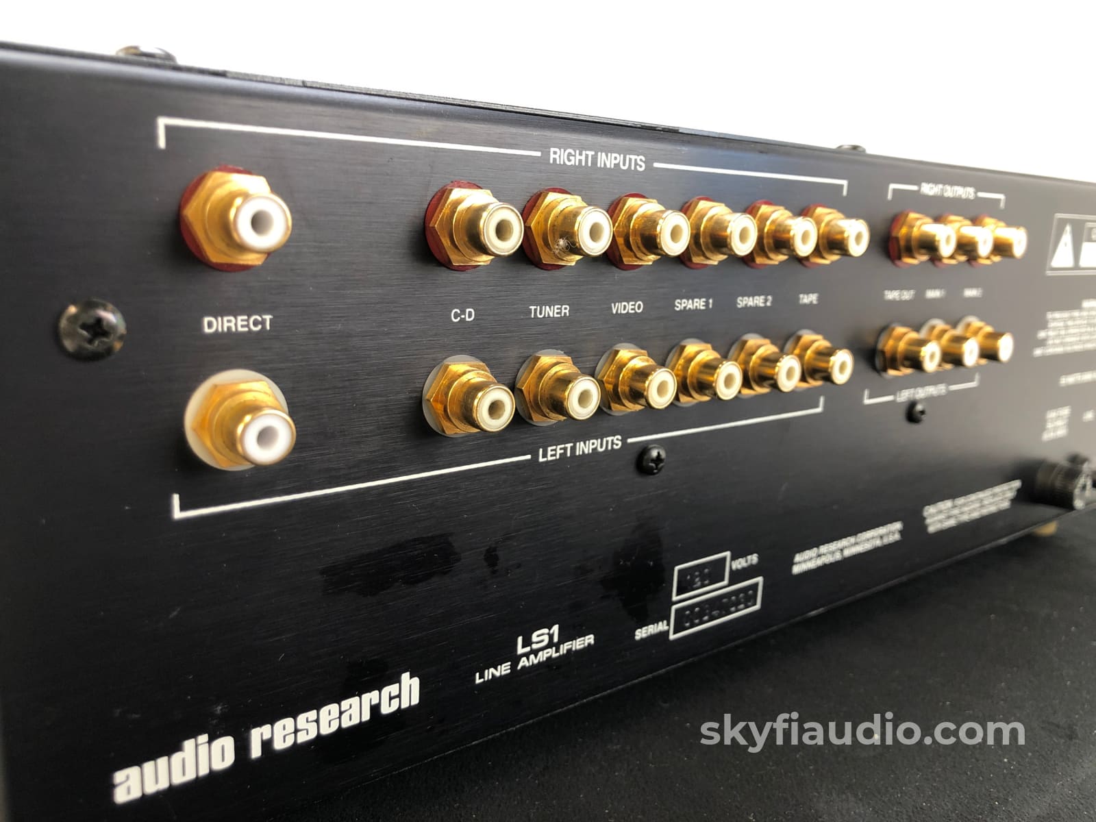 Audio Research Ls1 Line Stage Hybrid Tube Amplifier In Box And Complete Preamplifier