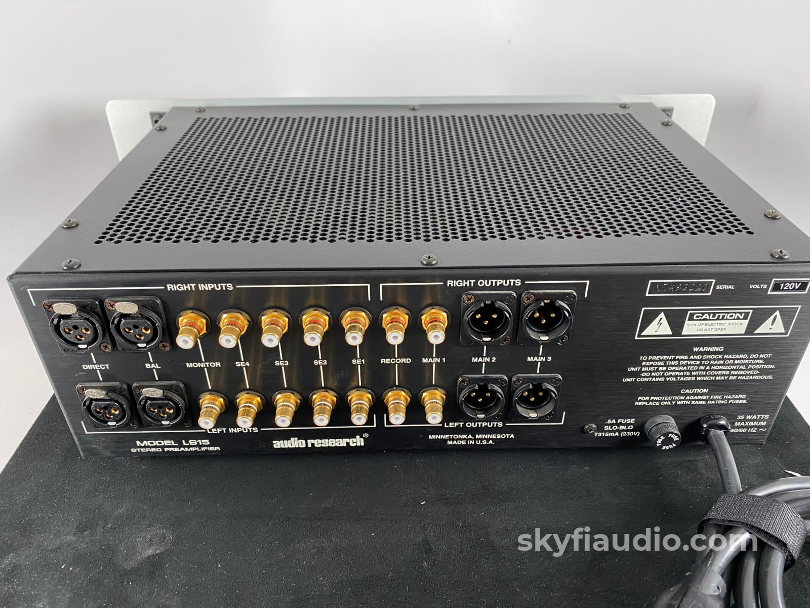 Audio Research Ls15 Tube Preamplifier - Complete Package Set