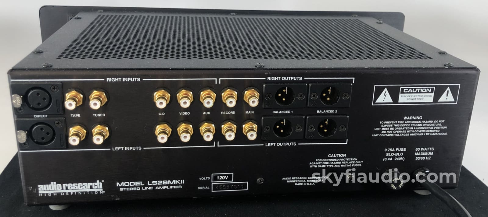 Audio Research Ls2B Mkii - Tube / Solid State Hybrid Line Stage Preamplifier