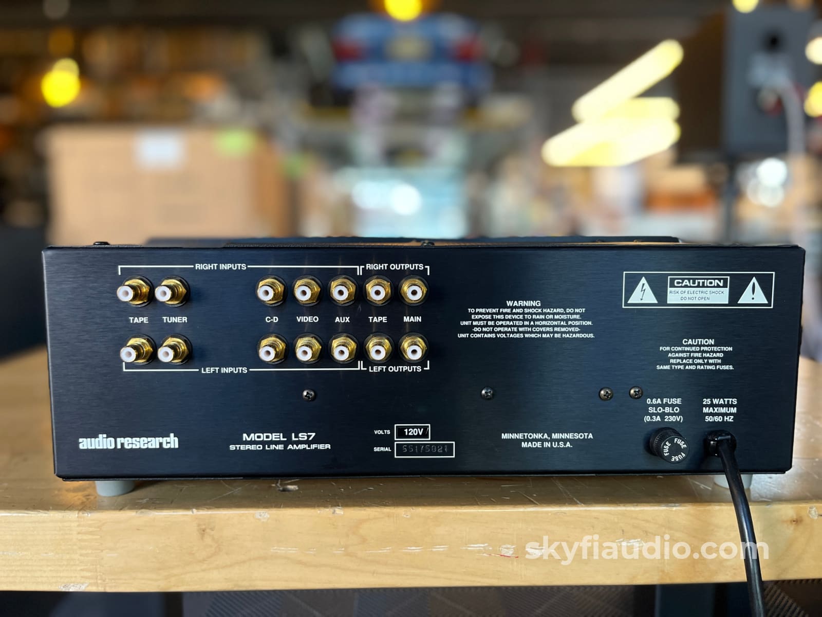 Audio Research LS7 Tube Preamplifier Preamplifier