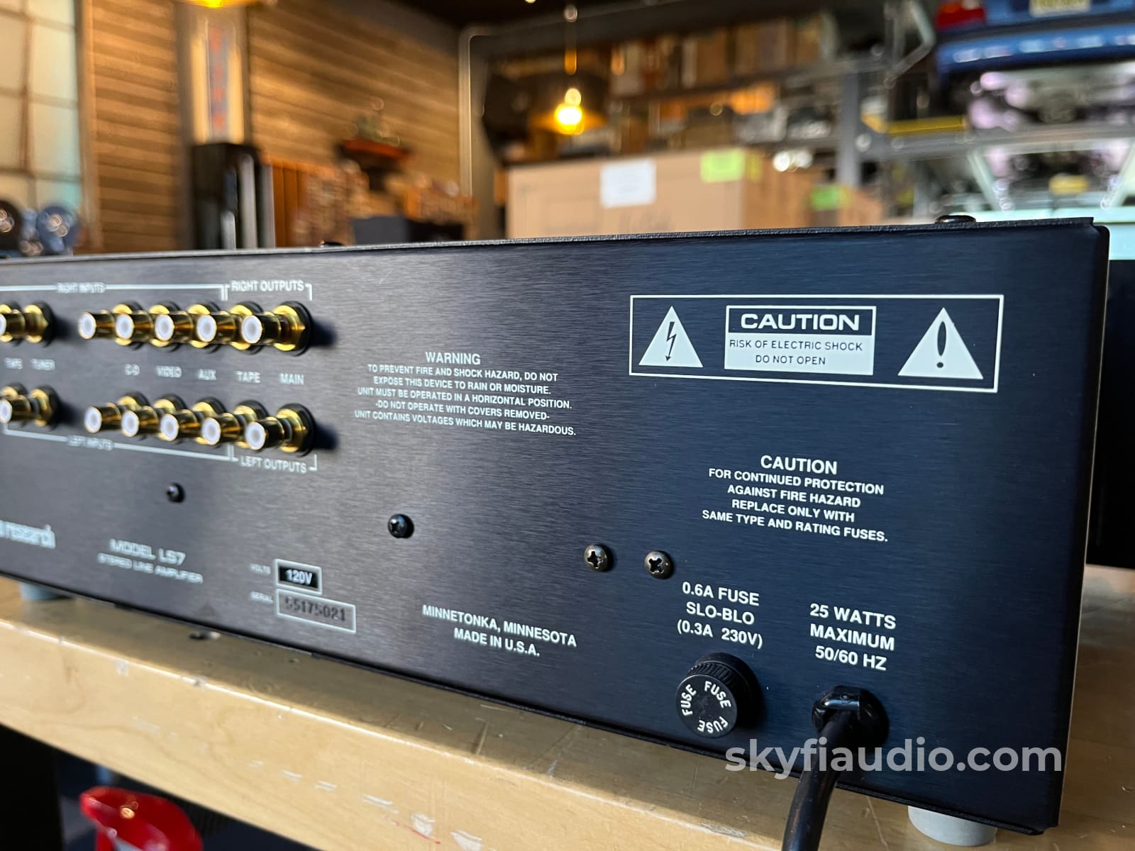 Audio Research LS7 Tube Preamplifier Preamplifier