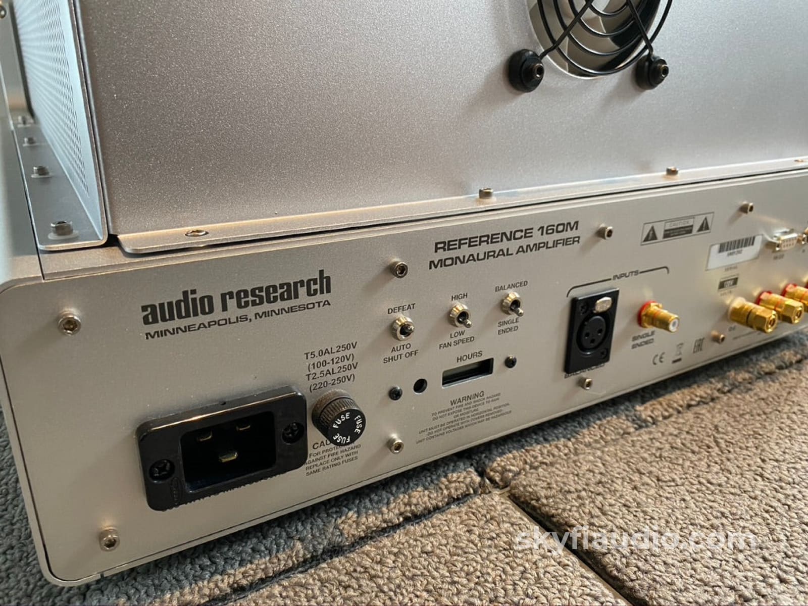 Audio Research Reference 160 M - Most Beautiful Amplifier Ever Made