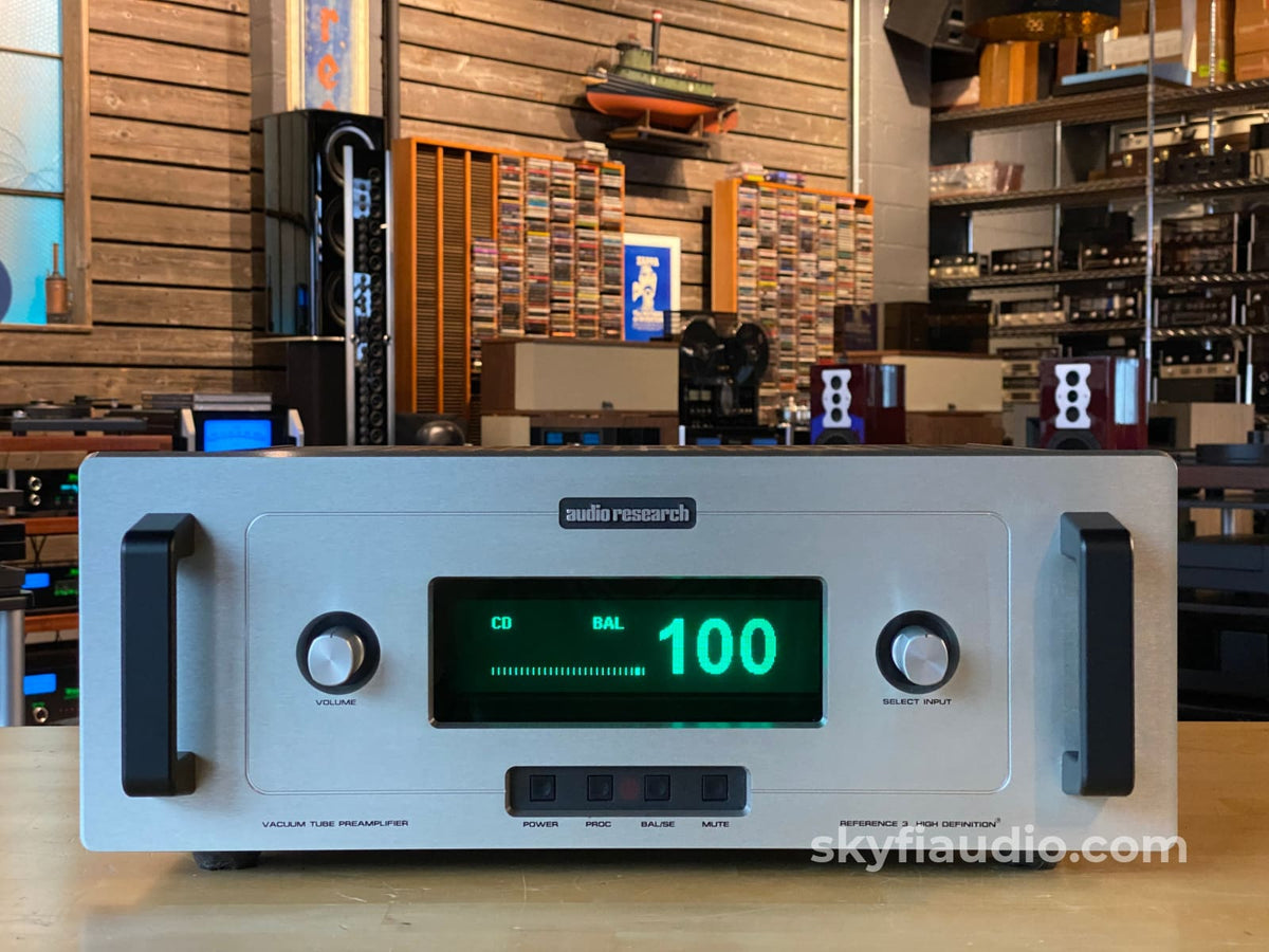 Audio Research Reference 3 Ref3 All Tube Line Preamplifier