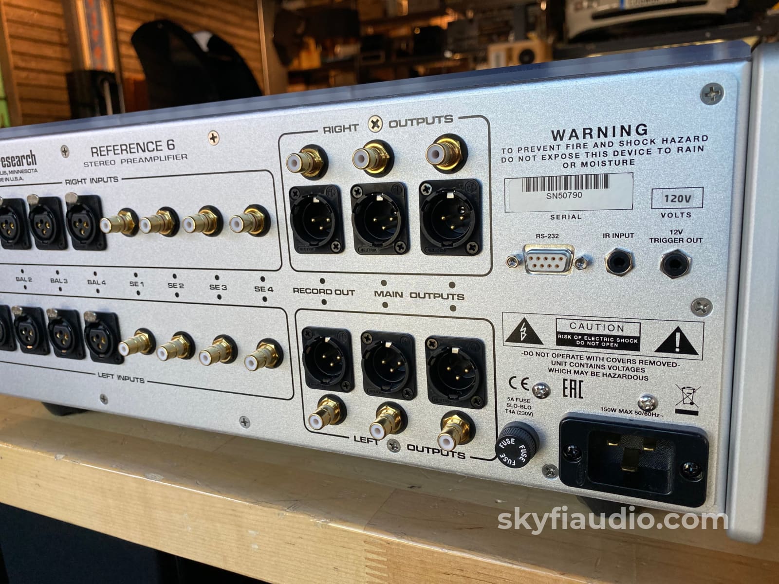 Audio Research Reference Ref6 Tube Preamp - Complete And Barely Used Preamplifier