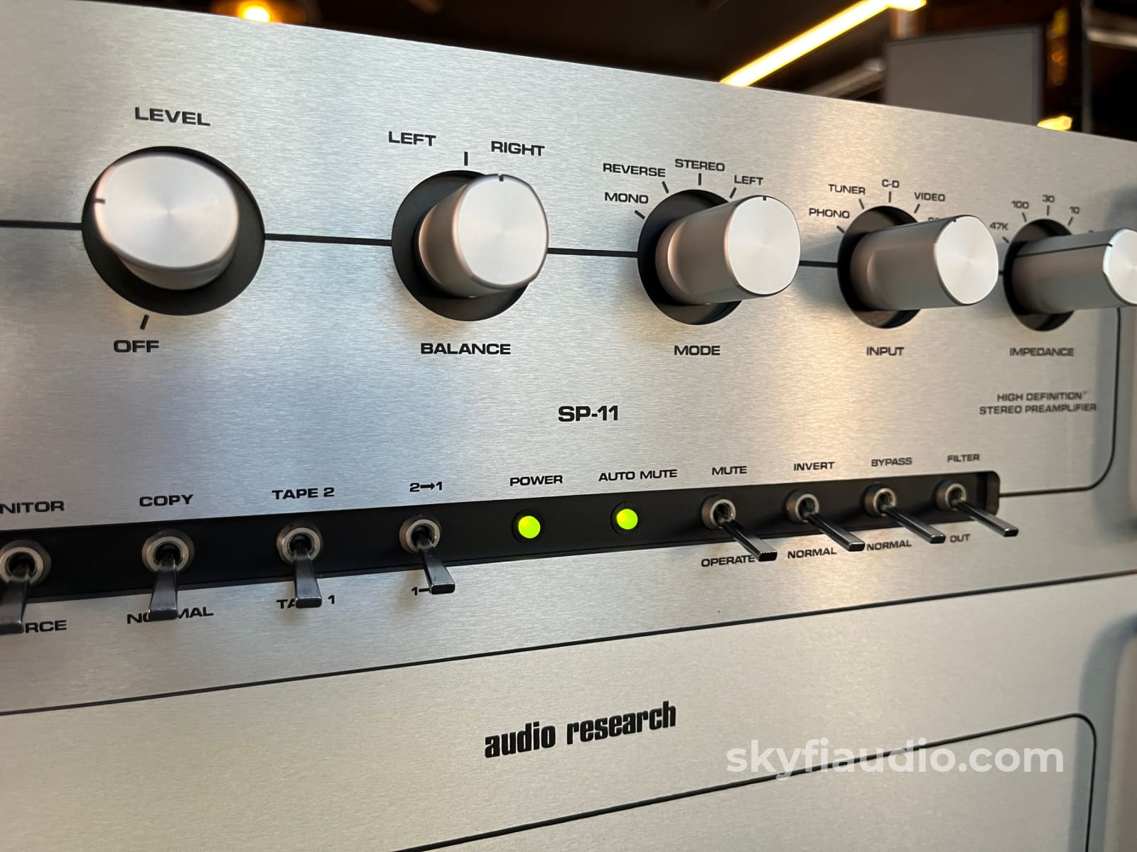 Audio Research SP 11 MKII Vintage Hybrid Preamp Serviced Preamplifier