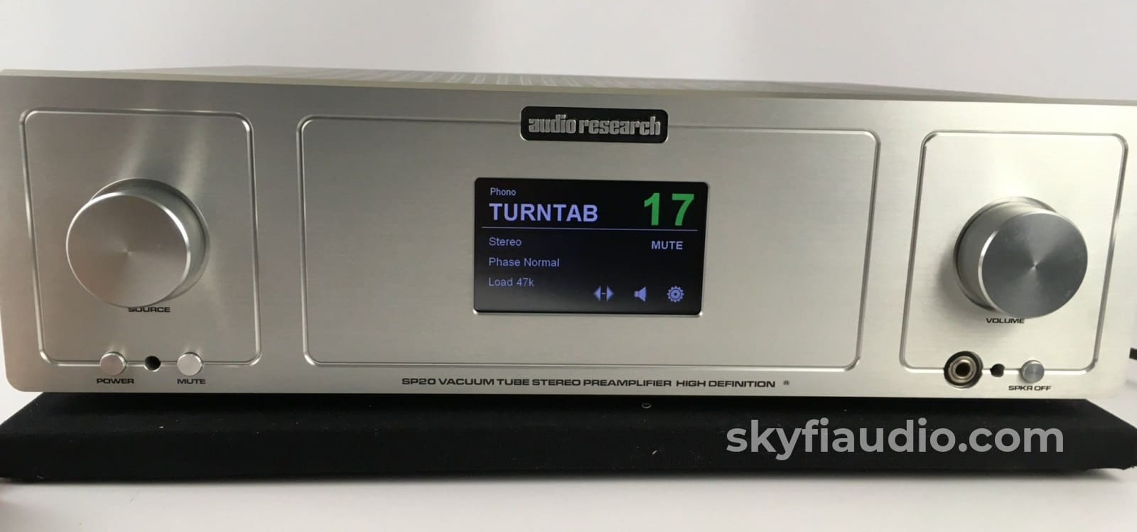 Audio Research Sp-20 Tube Preamp With Phono Section Preamplifier