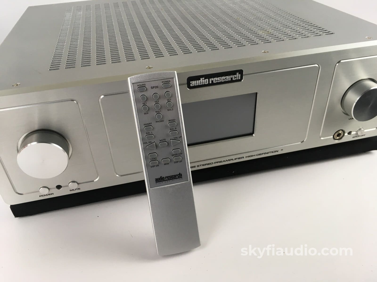 Audio Research Sp-20 Tube Preamp With Phono Section Preamplifier
