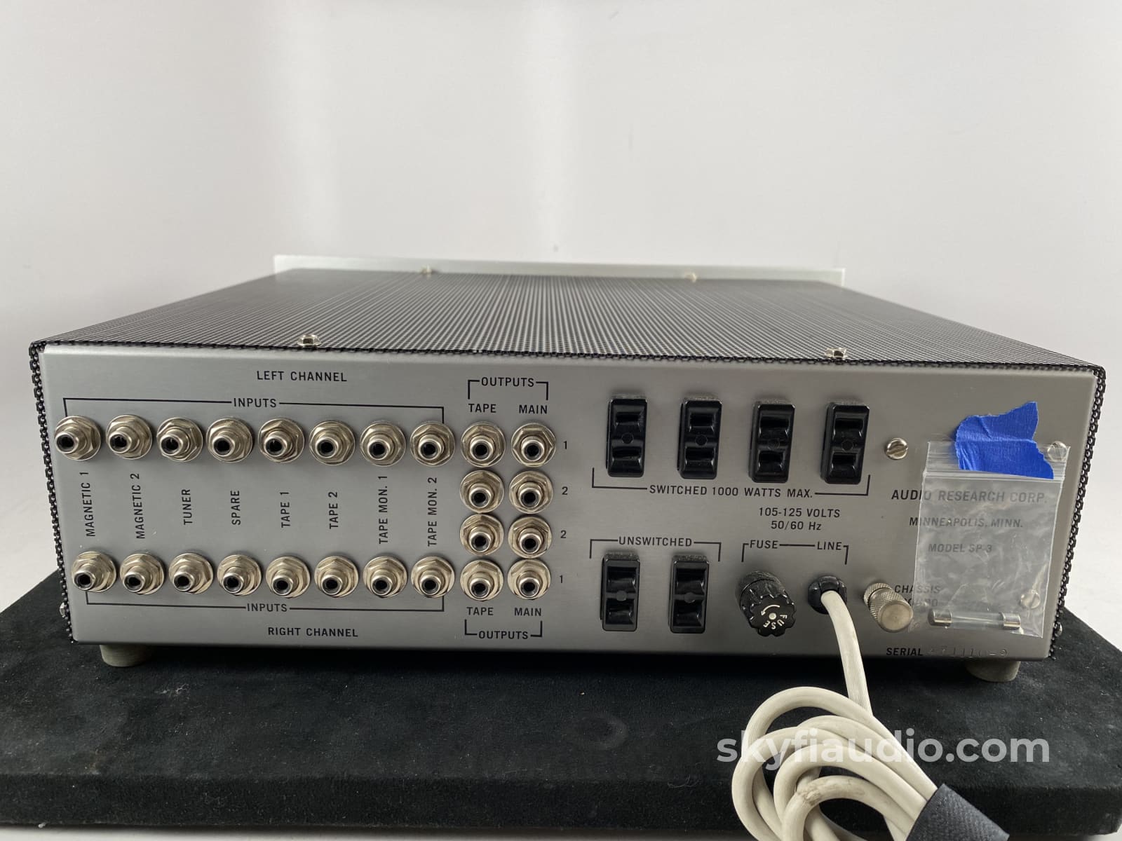 Audio Research Sp-3 - Vintage All Tube Amplifier Complete Collector Grade Restoration W/ Amperex