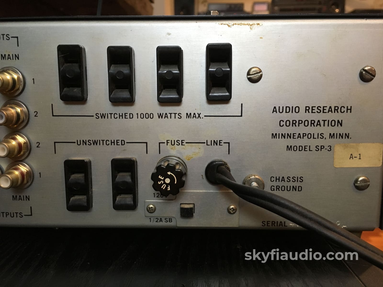 Audio Research Sp-3A-1 Tube Preamp - Factory Restored Preamplifier