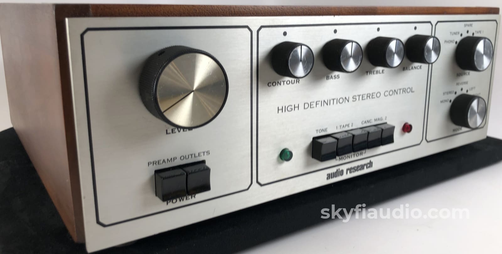 Audio Research Sp-3A-1 Vintage Tube Preamplifier - Collector Grade Restoration Reviewed By The