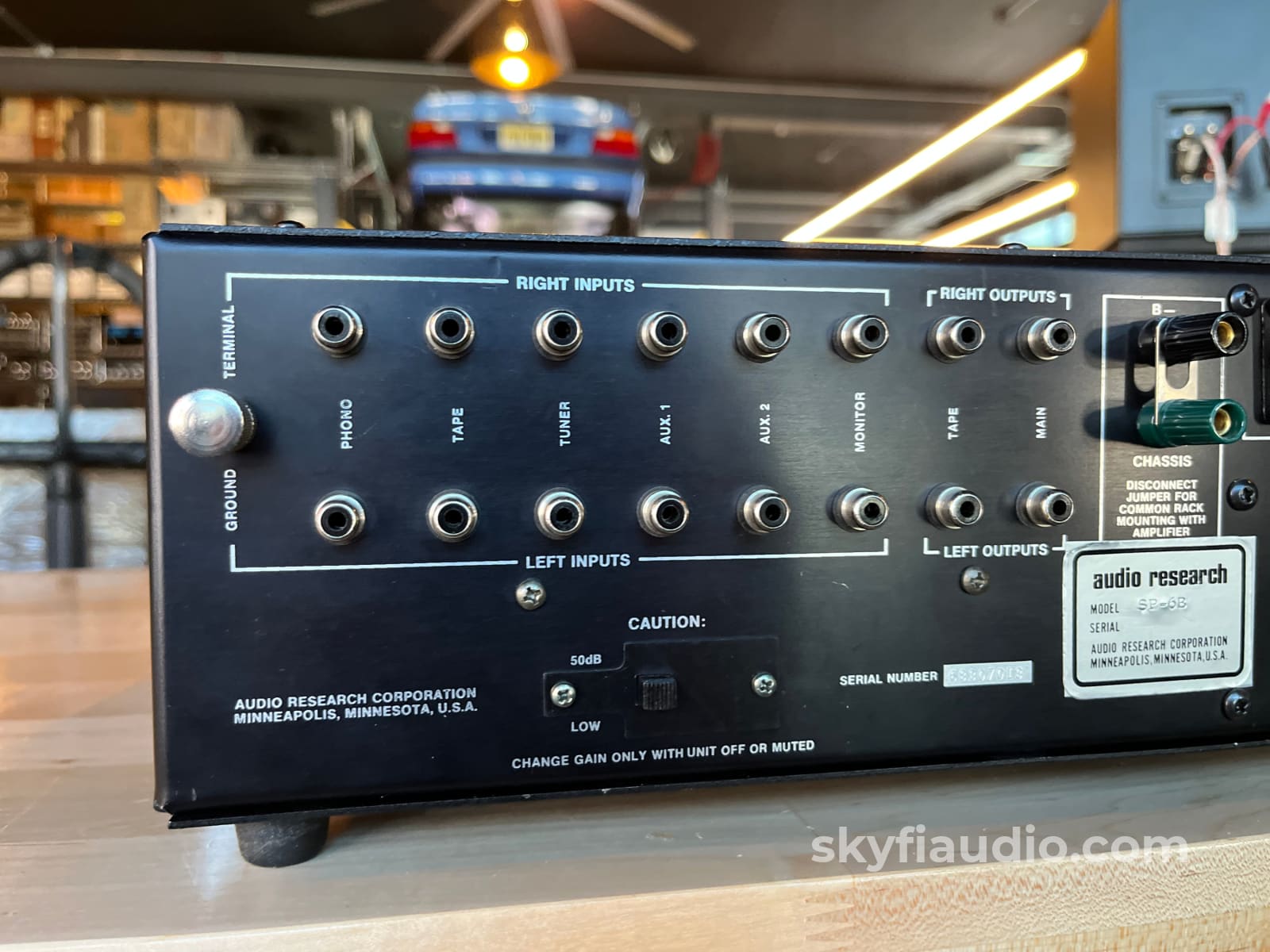 Audio Research SP-6B Vintage Tube Preamp w/ Original Box - Serviced Preamplifier