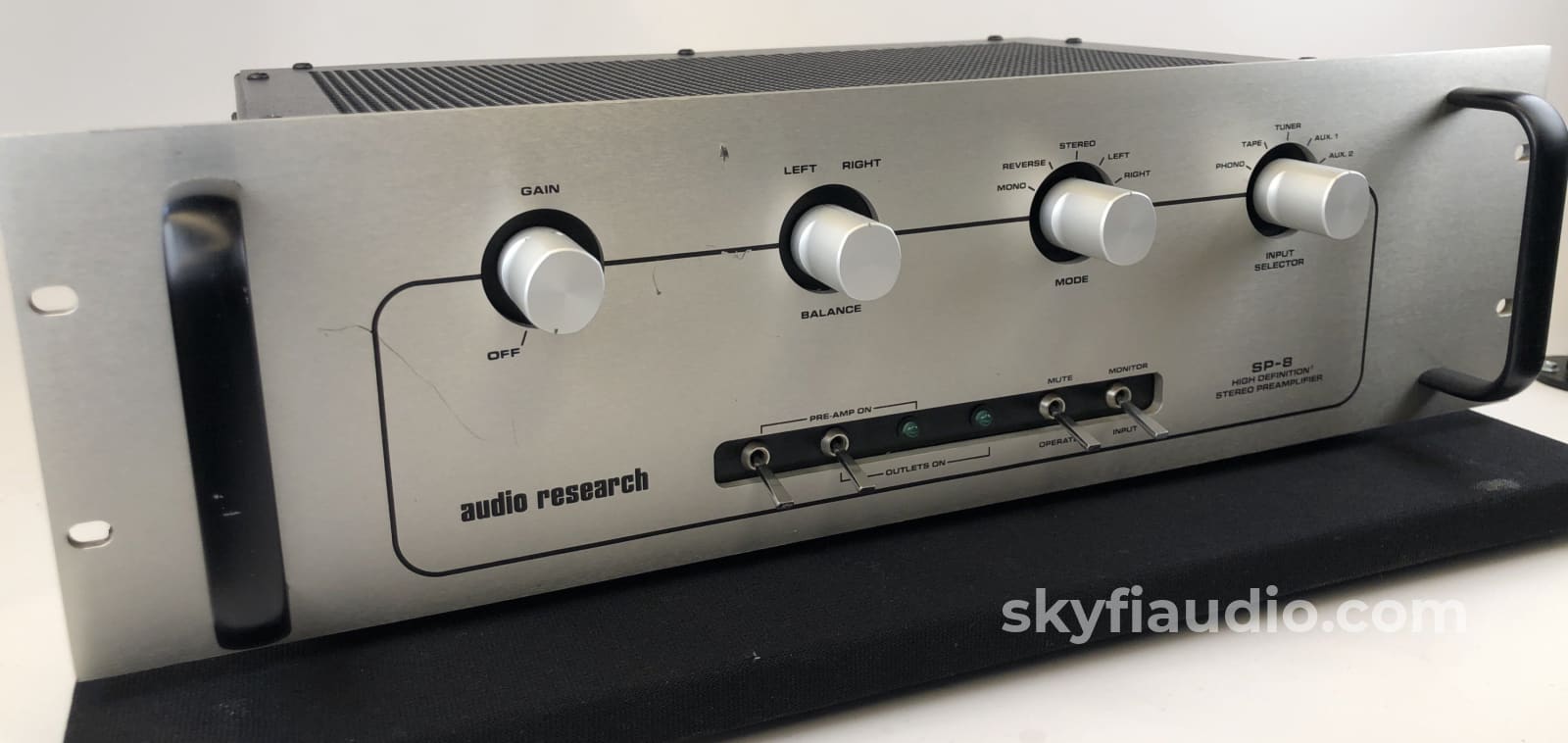 Audio Research Sp-8 All Tube Preamp With Phono Input - Fully Tested Preamplifier