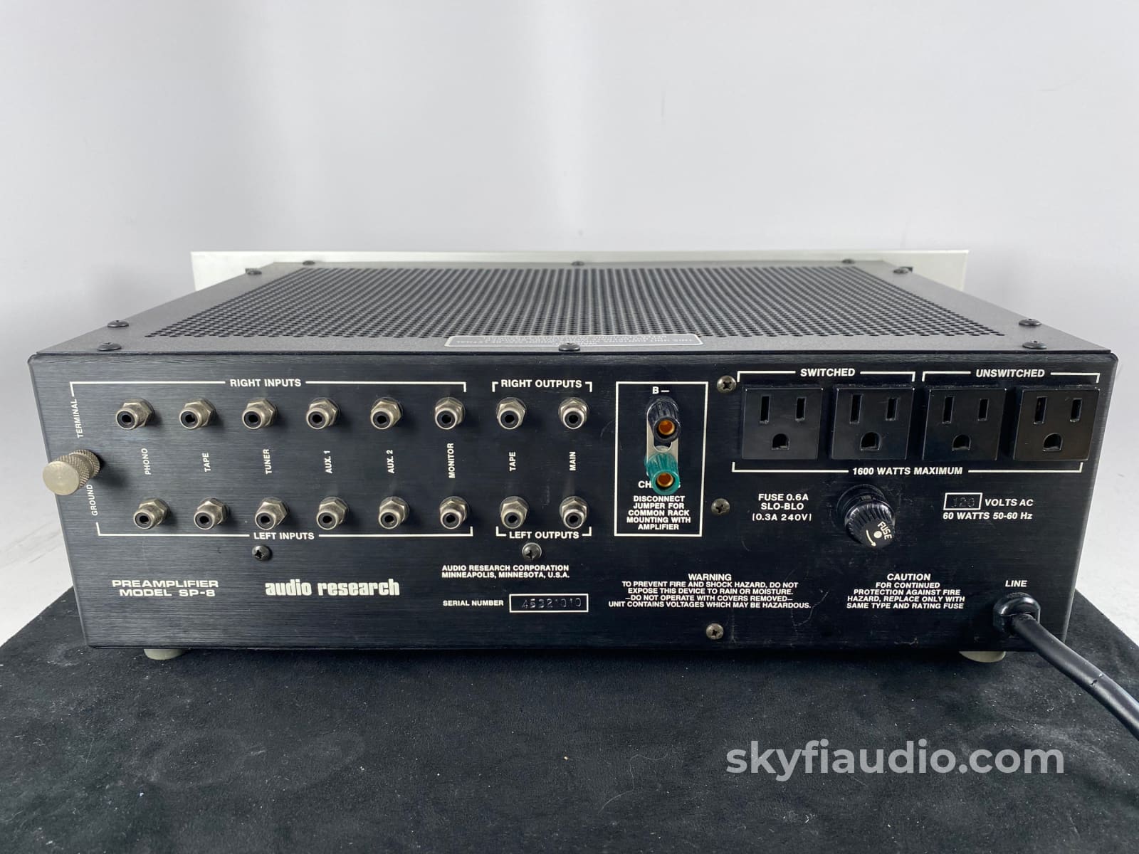 Audio Research SP8 Vintage Tube Preamplifier - Serviced