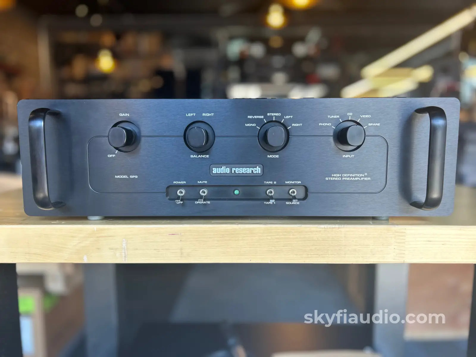 Audio Research Sp9 Mkiii Tube Preamp With Phono Preamplifier