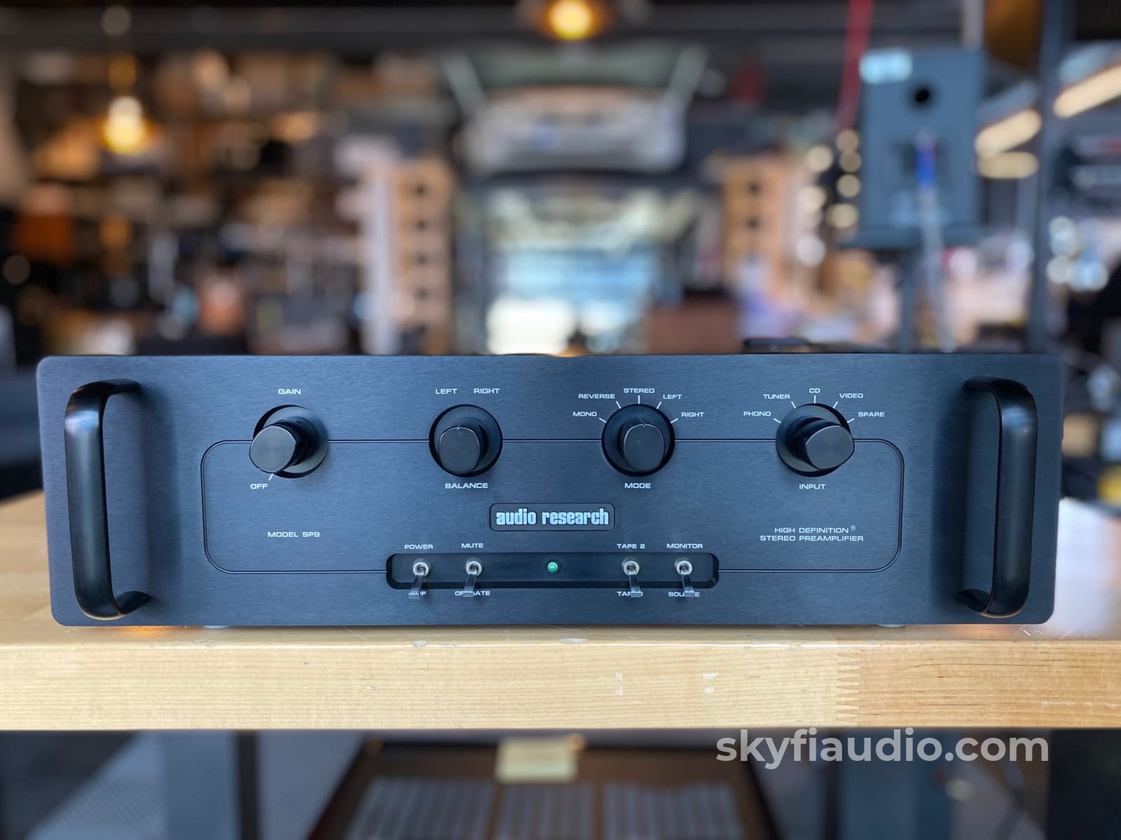 Audio Research Sp9 Mkiii Tube Preamp With Phono Preamplifier