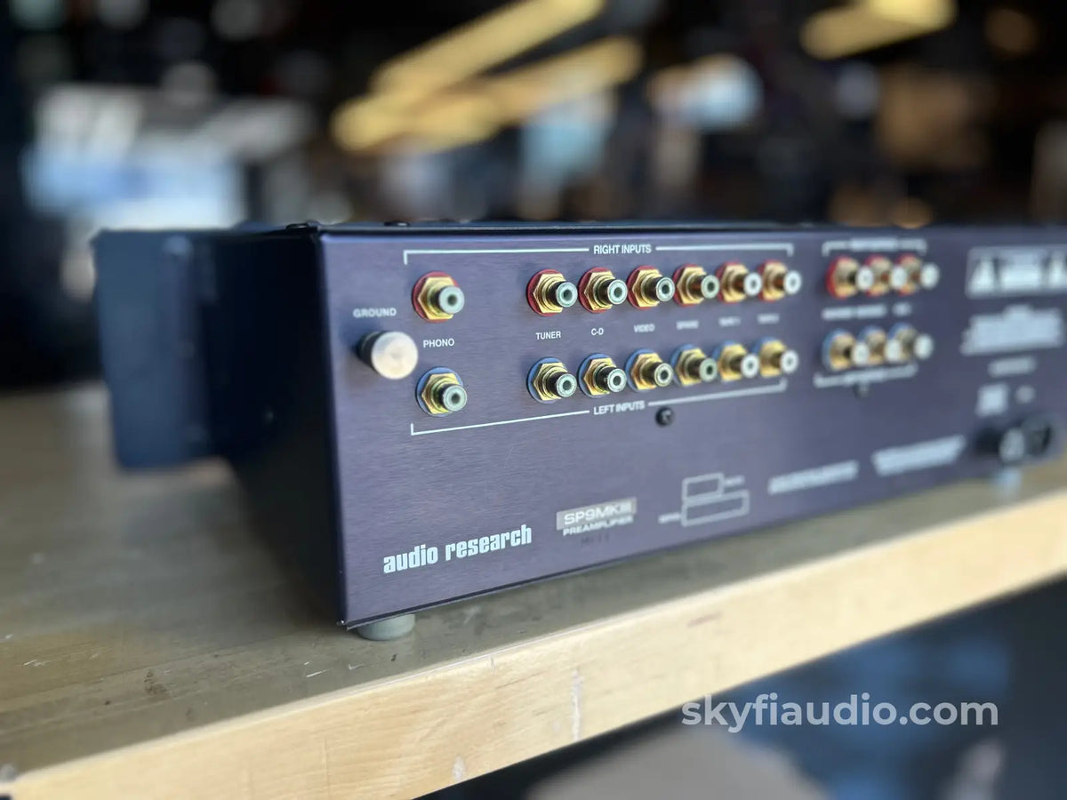 Audio Research Sp9 Mkiii Tube Preamp With Phono Preamplifier