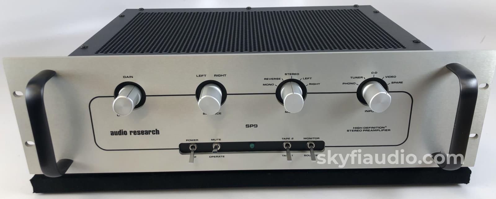 Audio Research Sp9 Tube / Solid State Hybrid Preamp With Phono Input Preamplifier