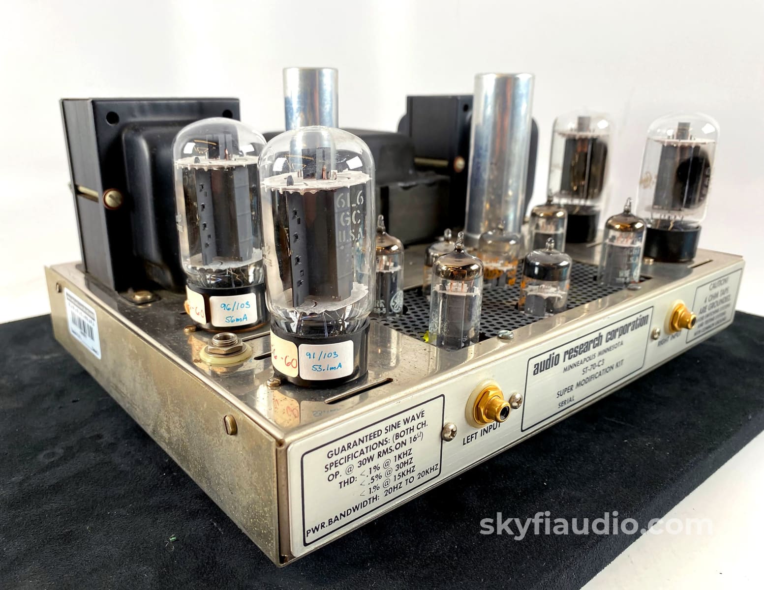 Audio Research (Special Modified Dynakit) St-70-C3 - Vintage Tube Amplifier W/Vintage Ge Tubes