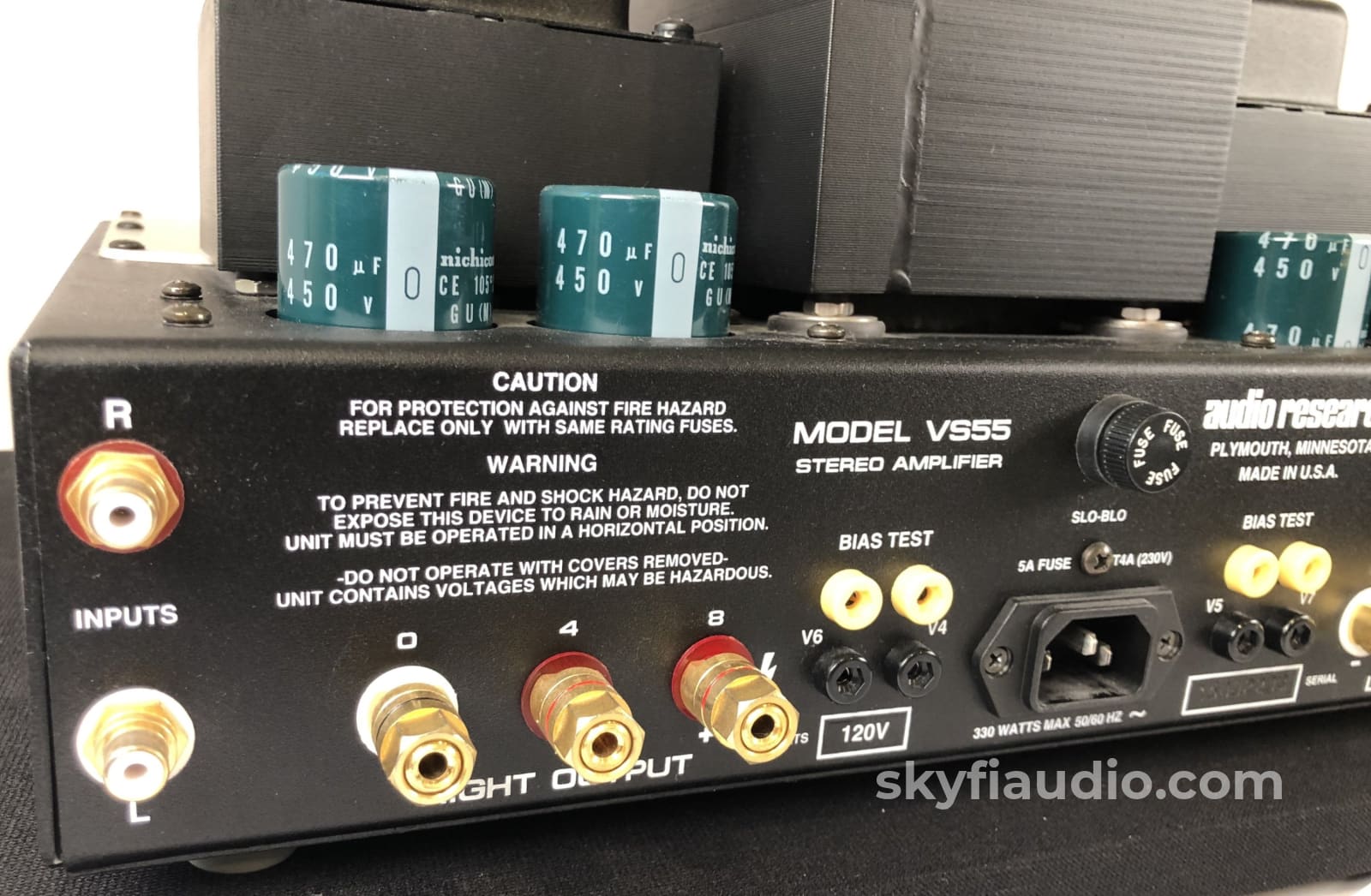 Audio Research Vs55 Amplifier - 50 Glorious Tube Watts Per Channel