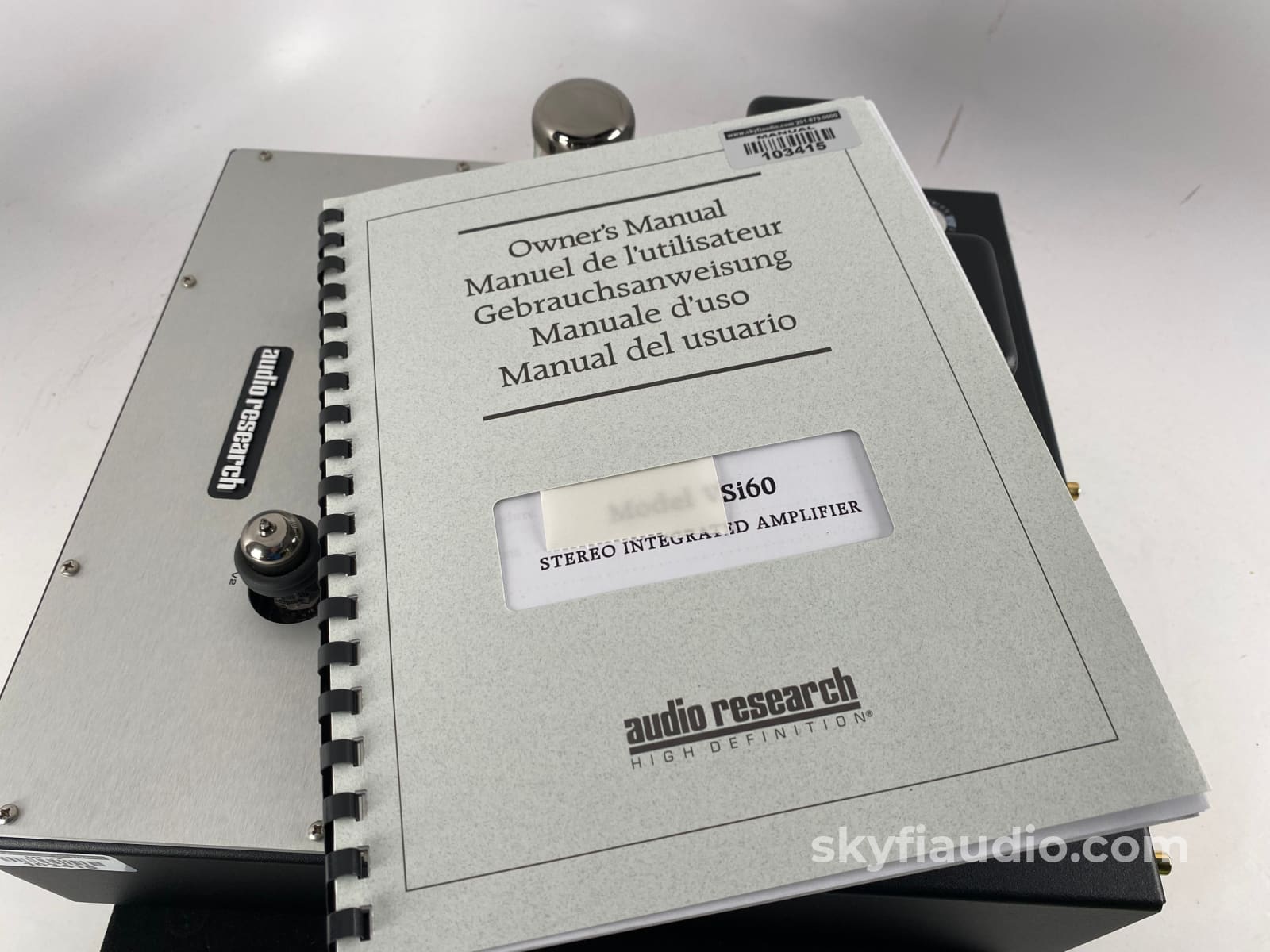 Audio Research Vsi60 Integrated Tube Amplifier