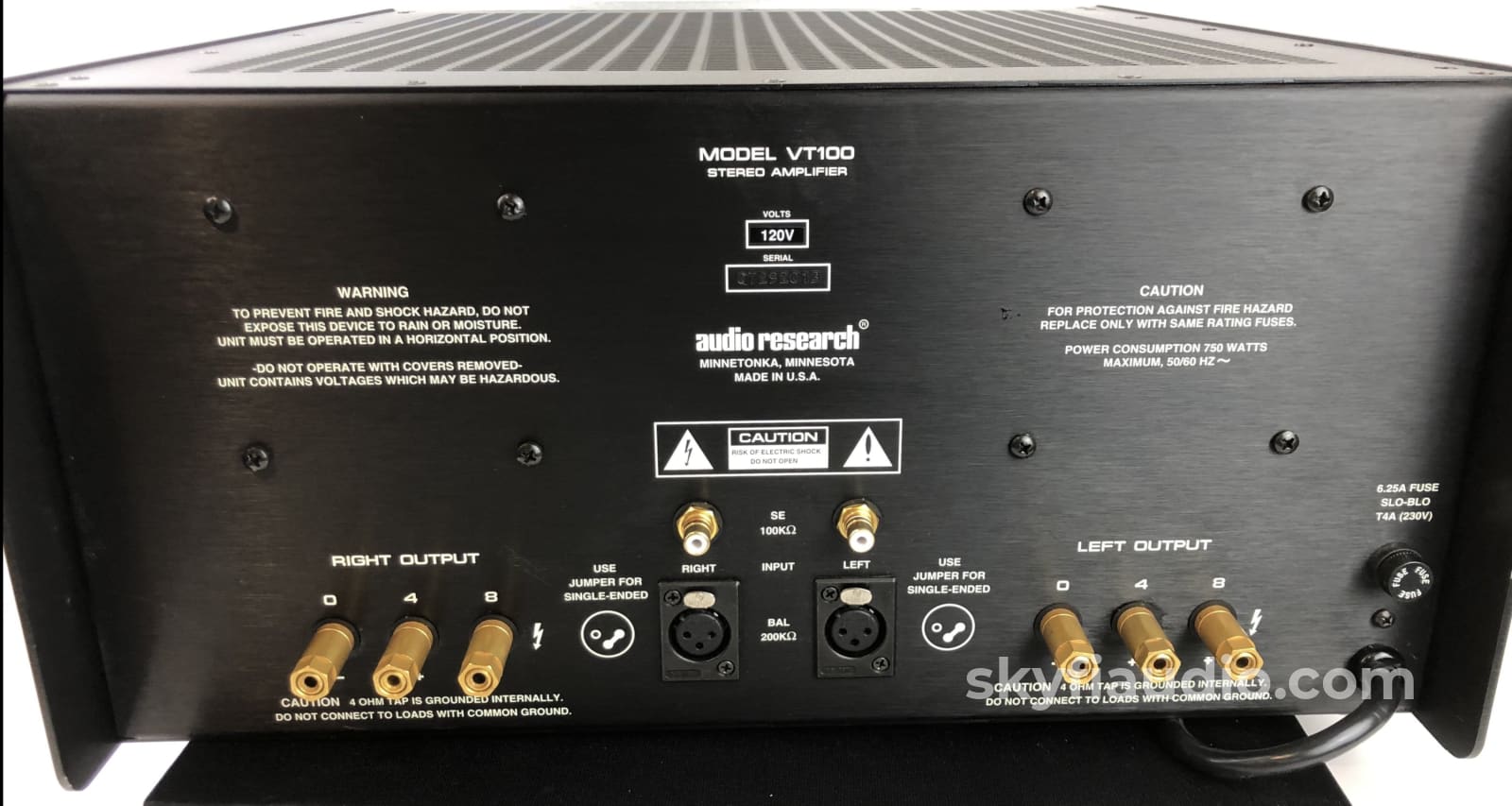 Audio Research Vt100 High Definition Tube Amplifier - New Tubes