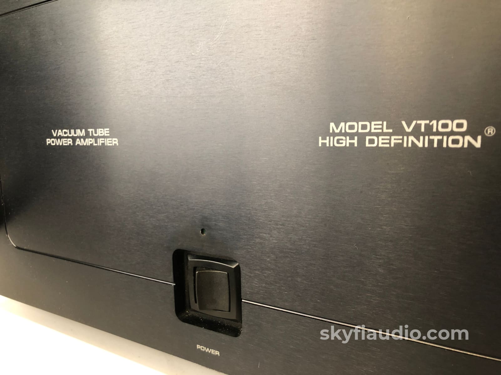 Audio Research Vt100 Mkii Vintage 100W Tube Amplifier - Black Faceplate 110V/220V