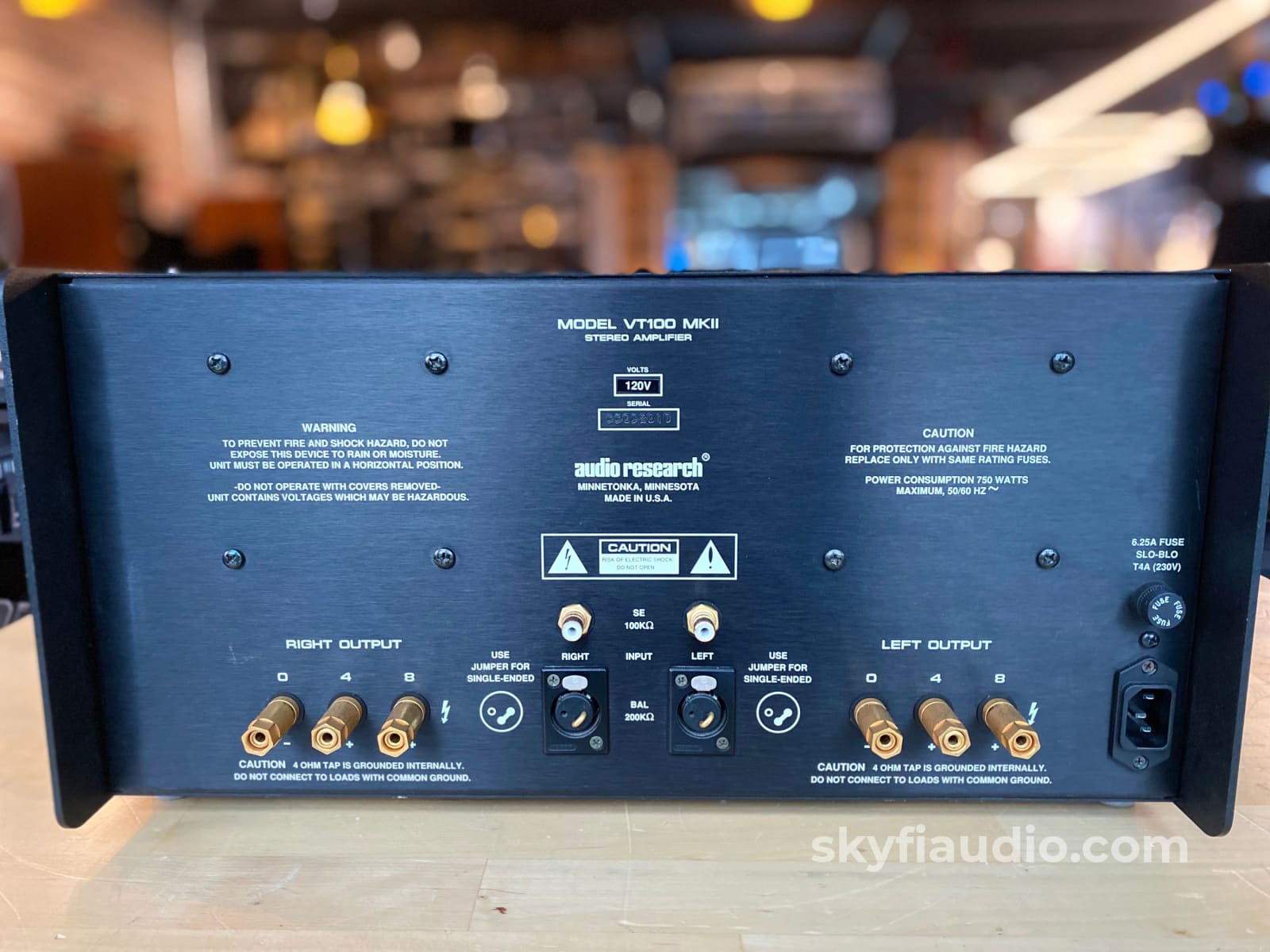 Audio Research Vt100 Mkii Vintage Tube Amplifier - Serviced