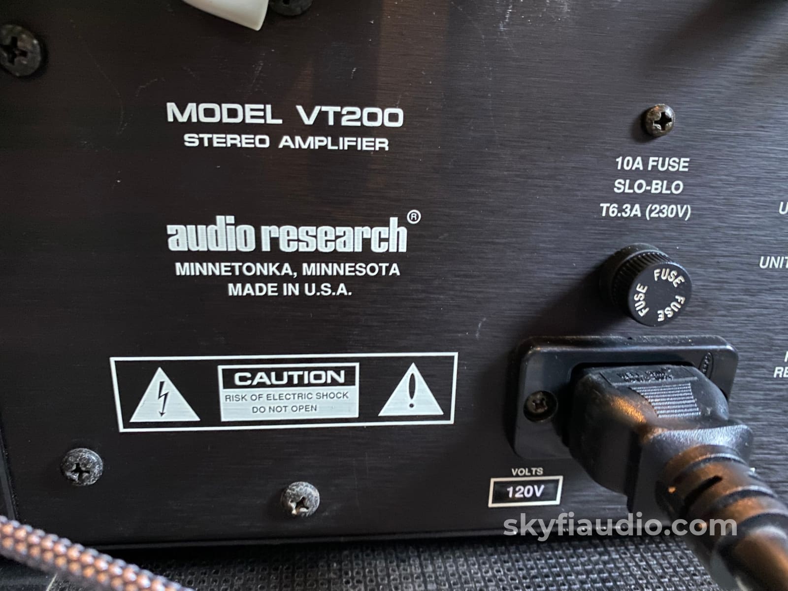 Audio Research Vt200 Mki Vintage Tube Amplifier - Serviced 200W!
