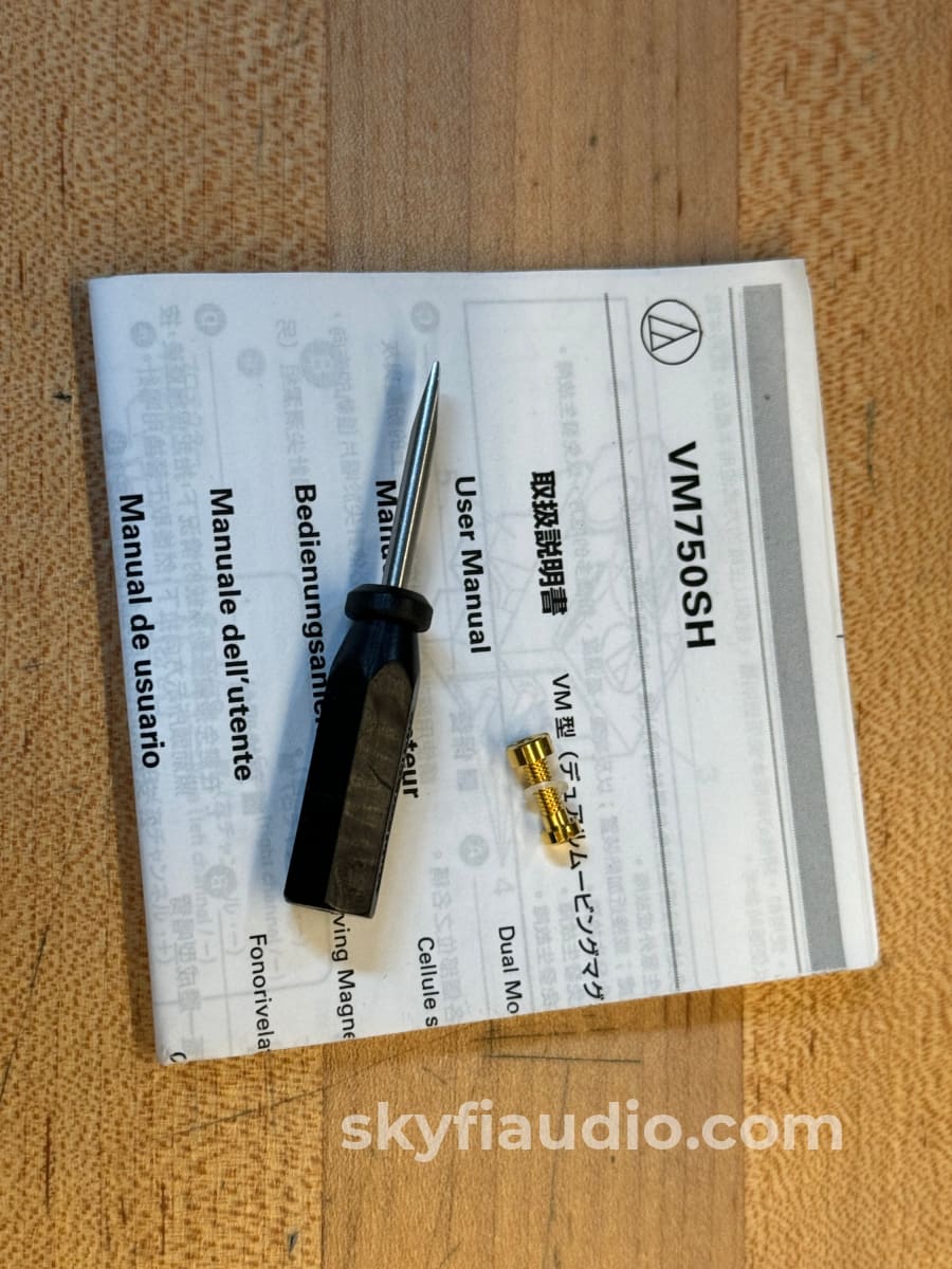 Audio-Technica Vm750Sh Phono Cartridge - New In Box