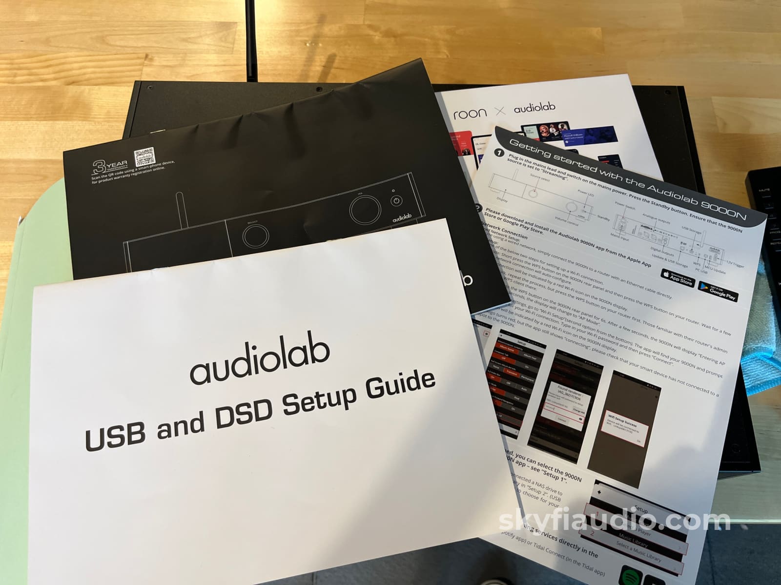 Audiolab 9000N Digital Music Streamer -W/ Latest Firmware - CD + Digital