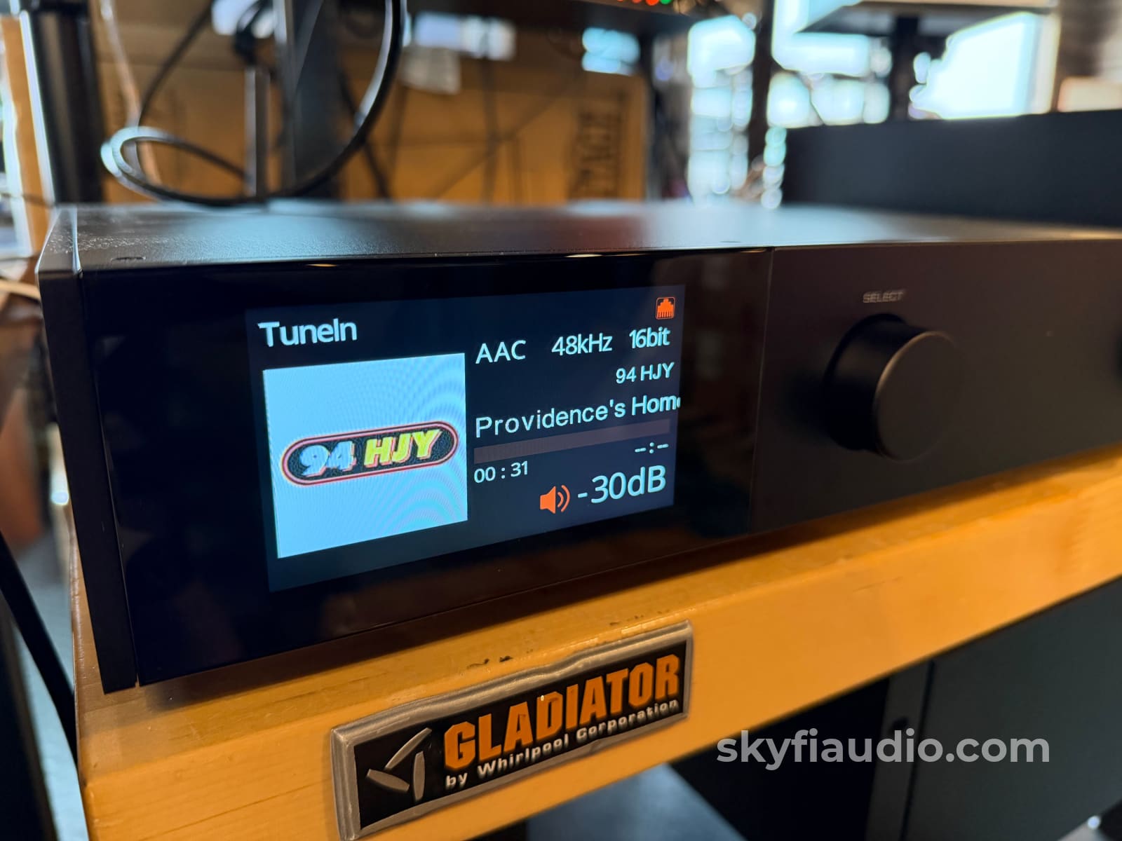 Audiolab 9000N Network Streamer and DAC with Tidal Spotify Qobuz TuneIn - ESS Sabre DAC - CD + Digital