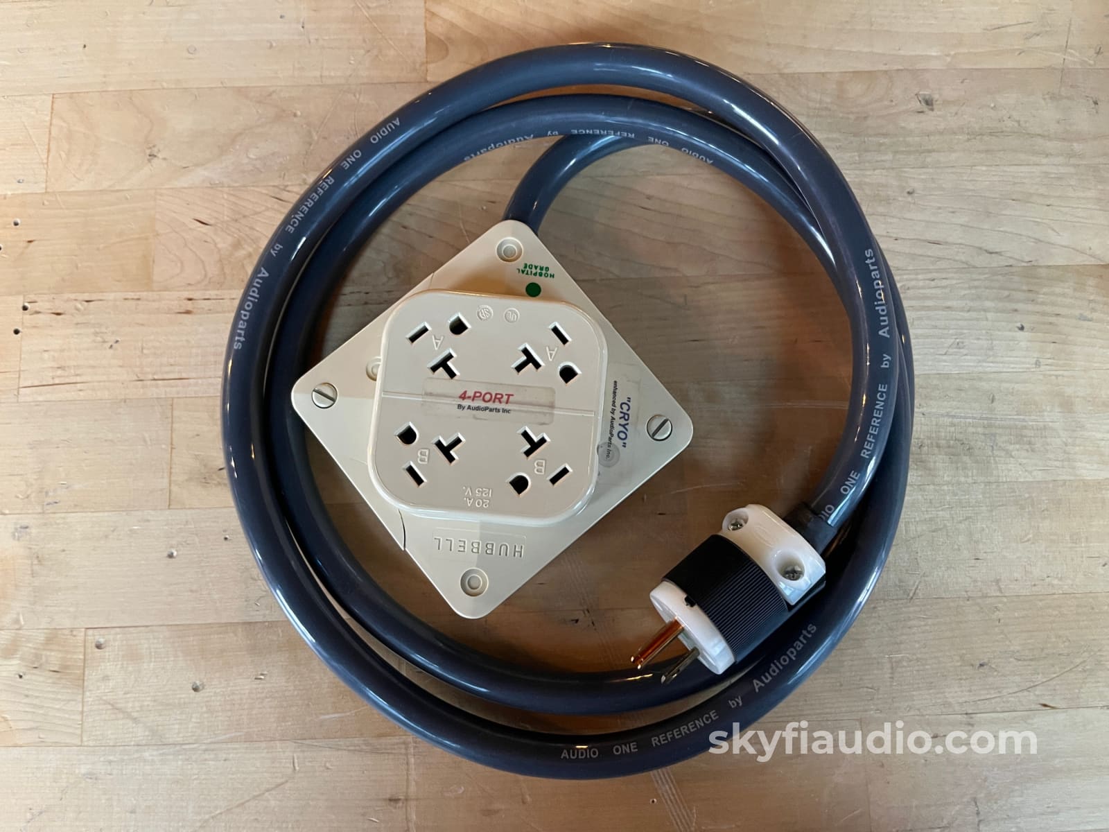 Audioparts 4 Outlet Power Strip Accessory