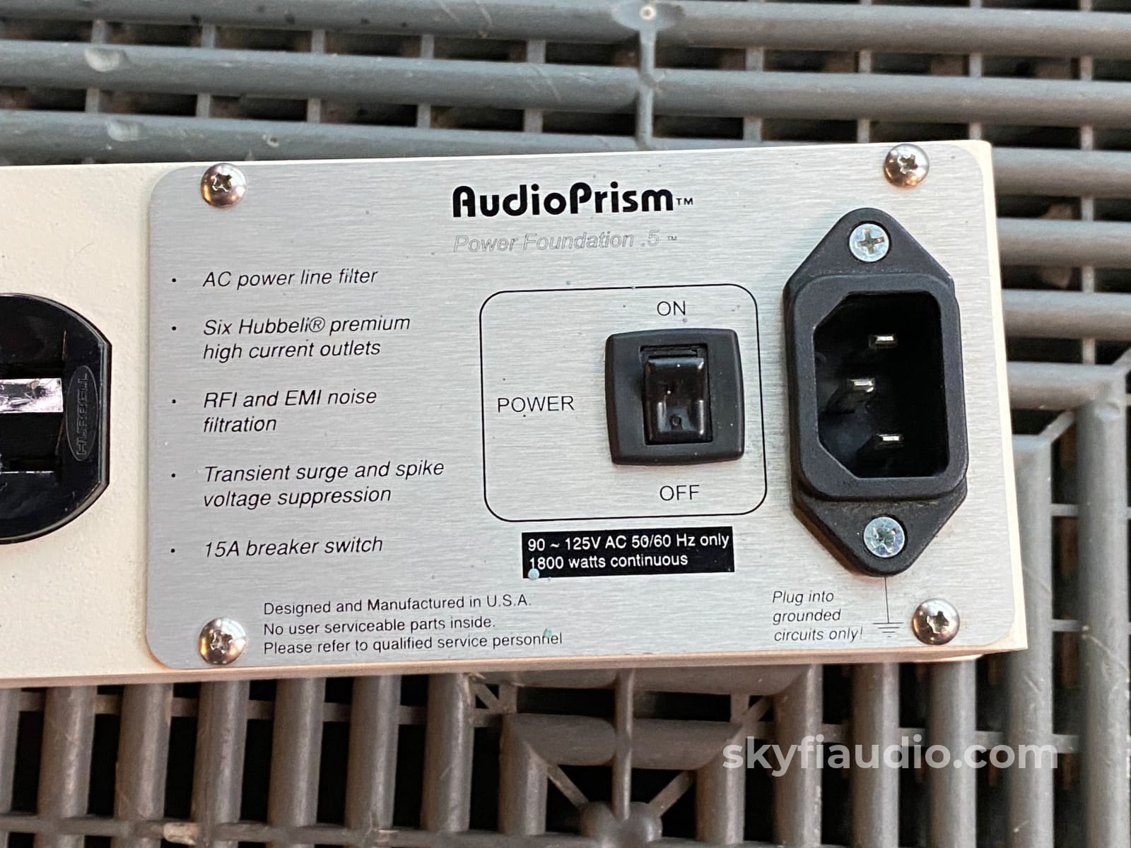 Audioprism Power Foundation.5 Strip With Filtration And Noise Suppression Conditioner