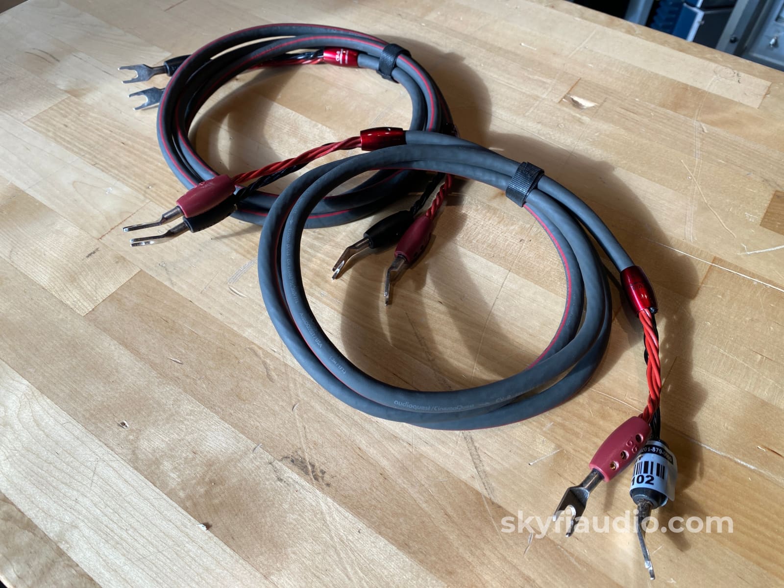 Audioquest Cinemaquest Cv-8 Speaker Cables - 2M
