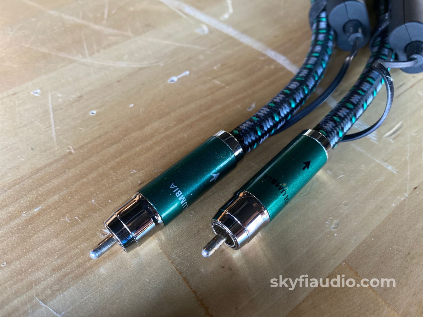 Audioquest Columbia Rca Interconnects (Pair) W/Dbs - 1 Meter Cables