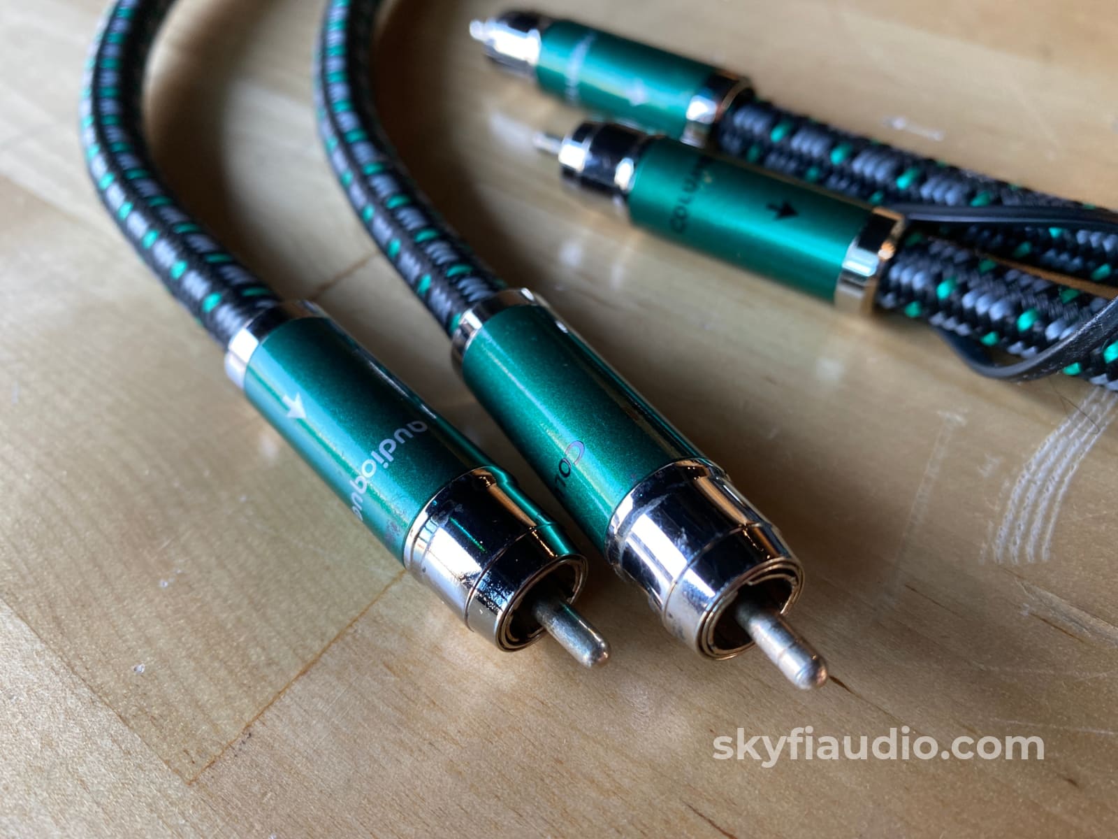 Audioquest Columbia Rca Interconnects (Pair) W/Dbs - 1 Meter Cables