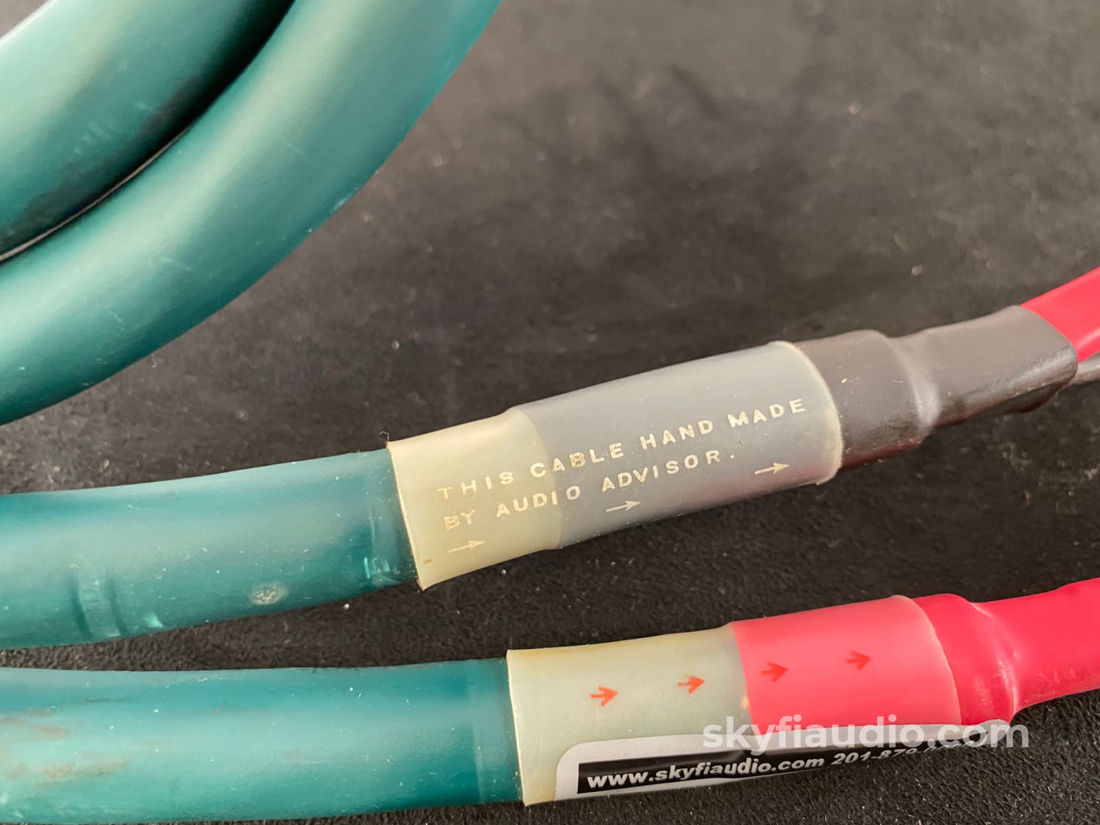 Audioquest Livewire Green Speaker Cables Cardas Spades 4 Feet
