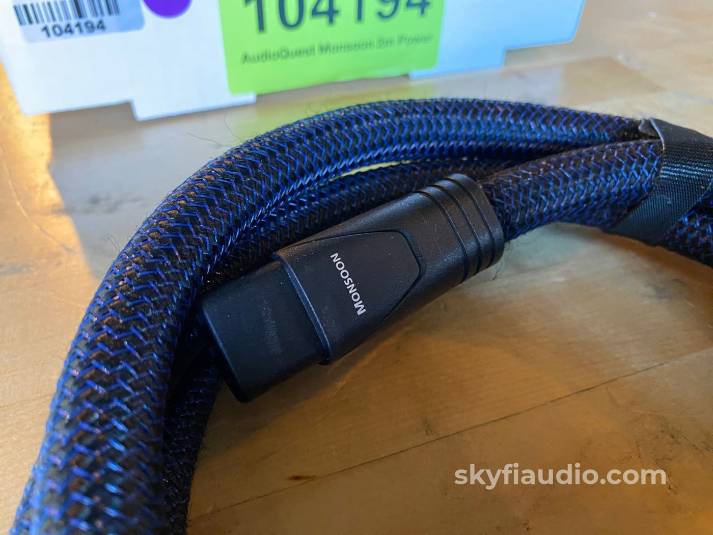 AudioQuest Monsoon Power Cord 2 Meter