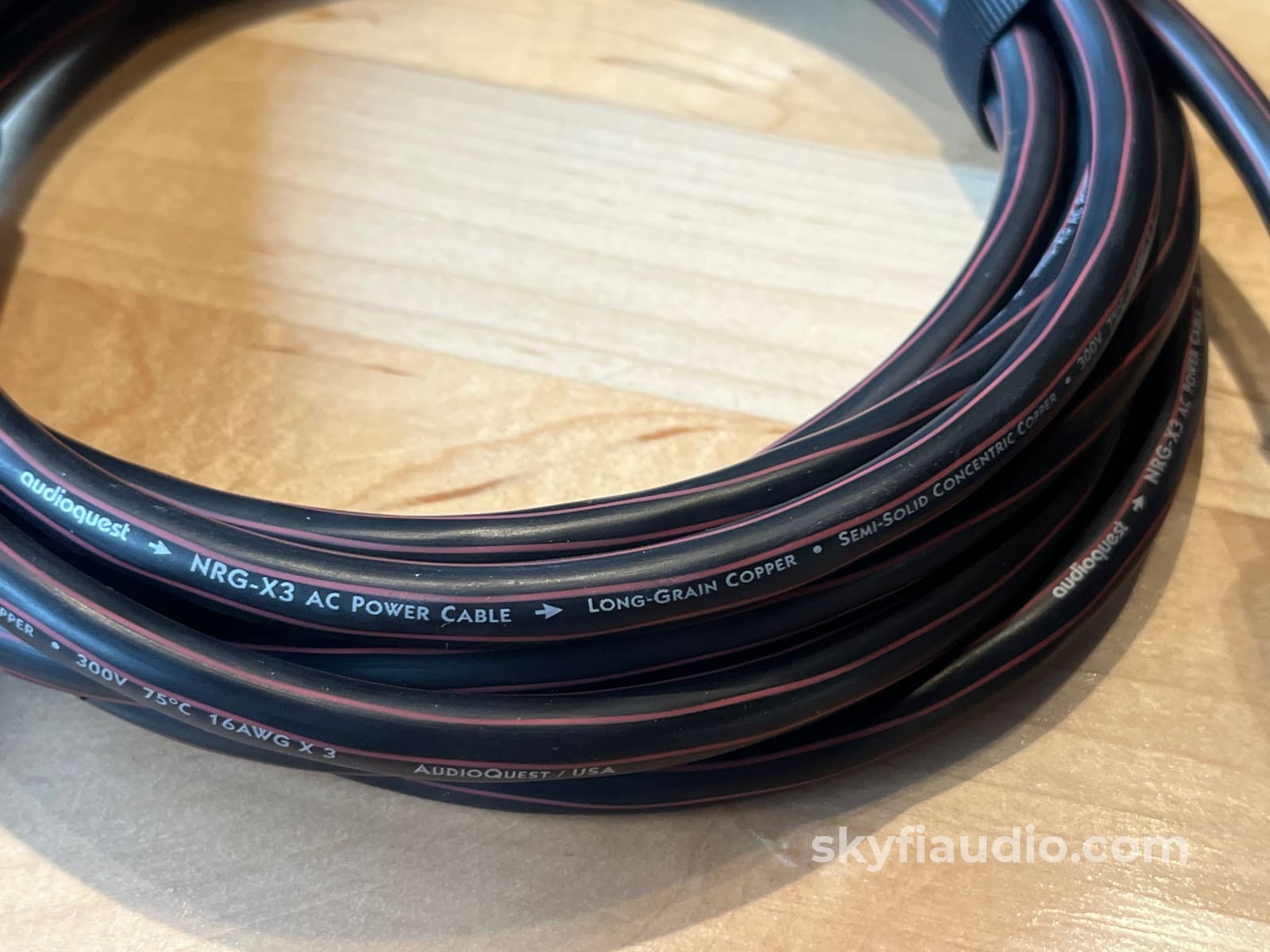 Audioquest NRG-X3 Power Cable - 15ft Cables