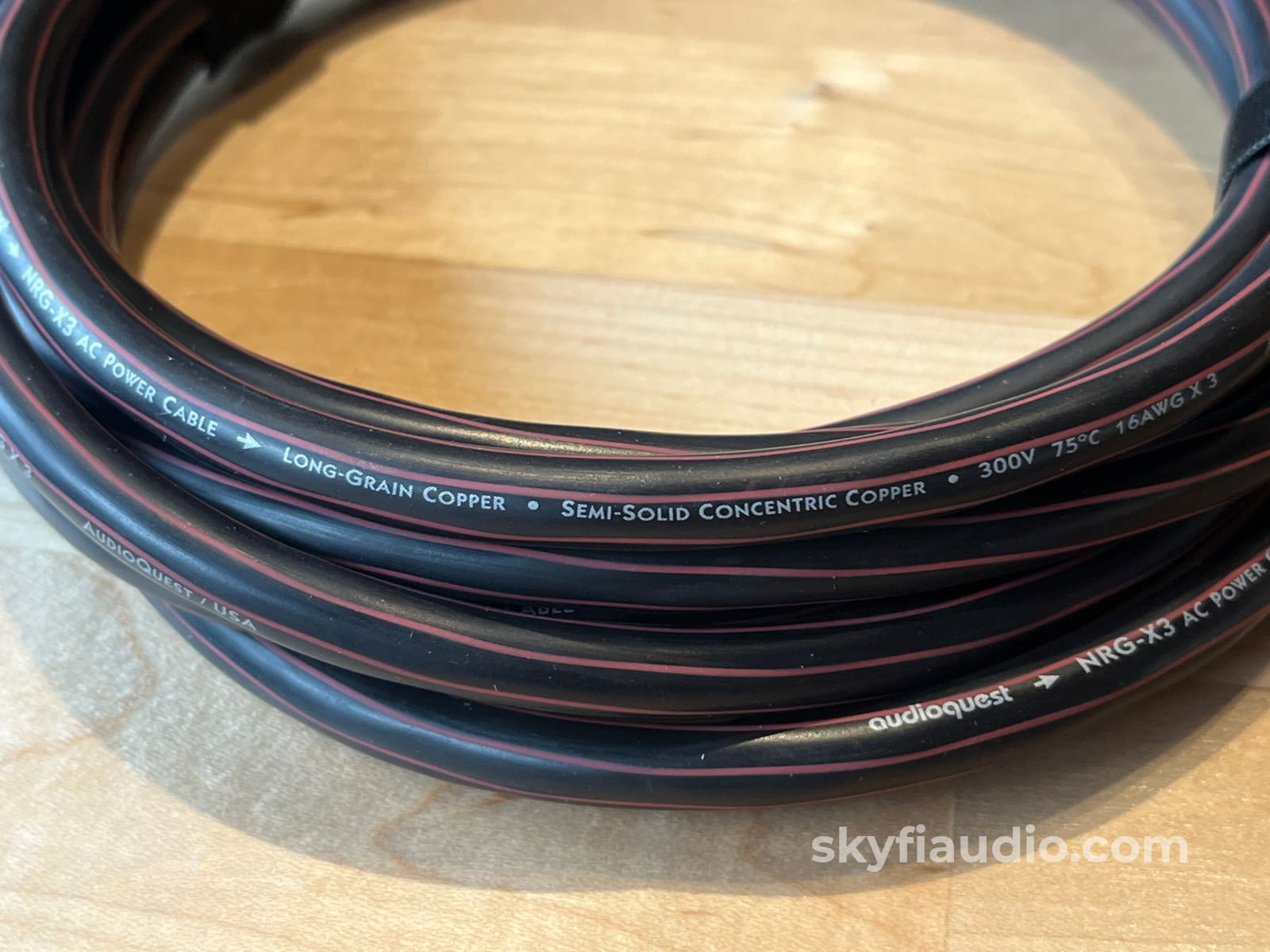 ケーブル・シールド audioquest NRG-X3 AudioQuest NRG-X3-EU IEC Power Cords – Microphone-Parts.com