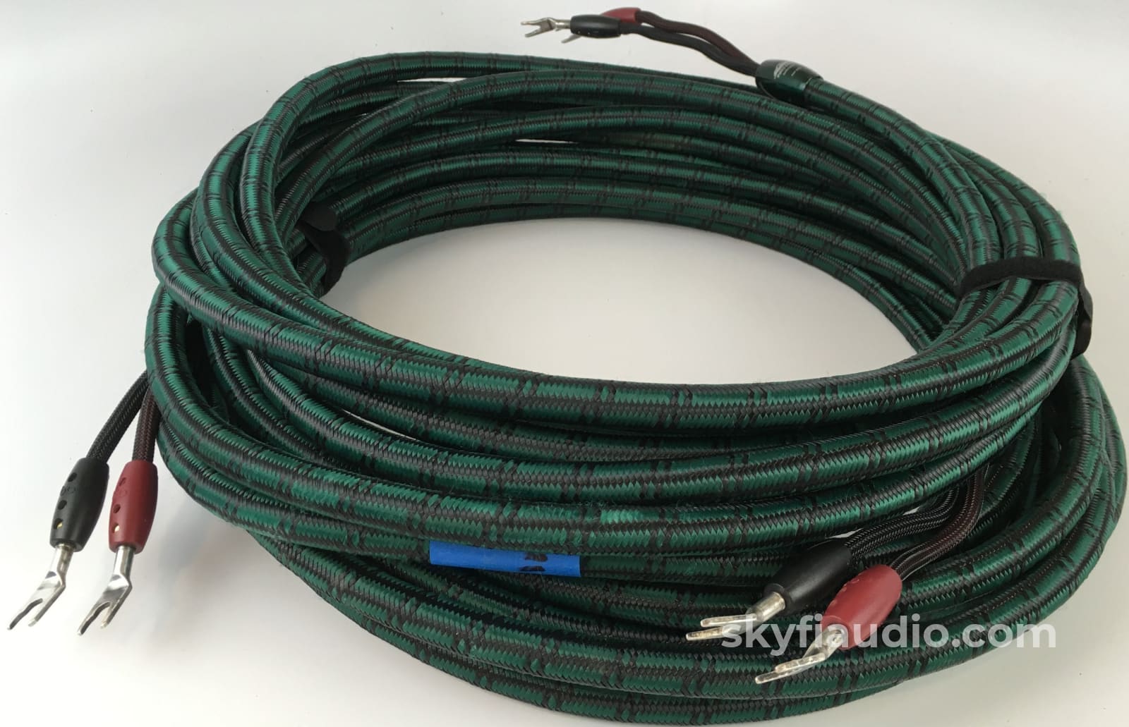 Audioquest Pikes Peak Speaker Cables - 28 With Spades Customizable