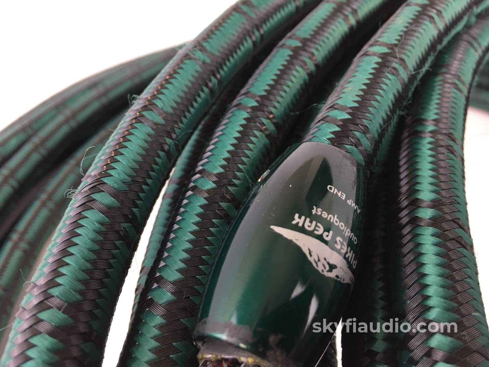Audioquest Pikes Peak Speaker Cables - 28 With Spades Customizable