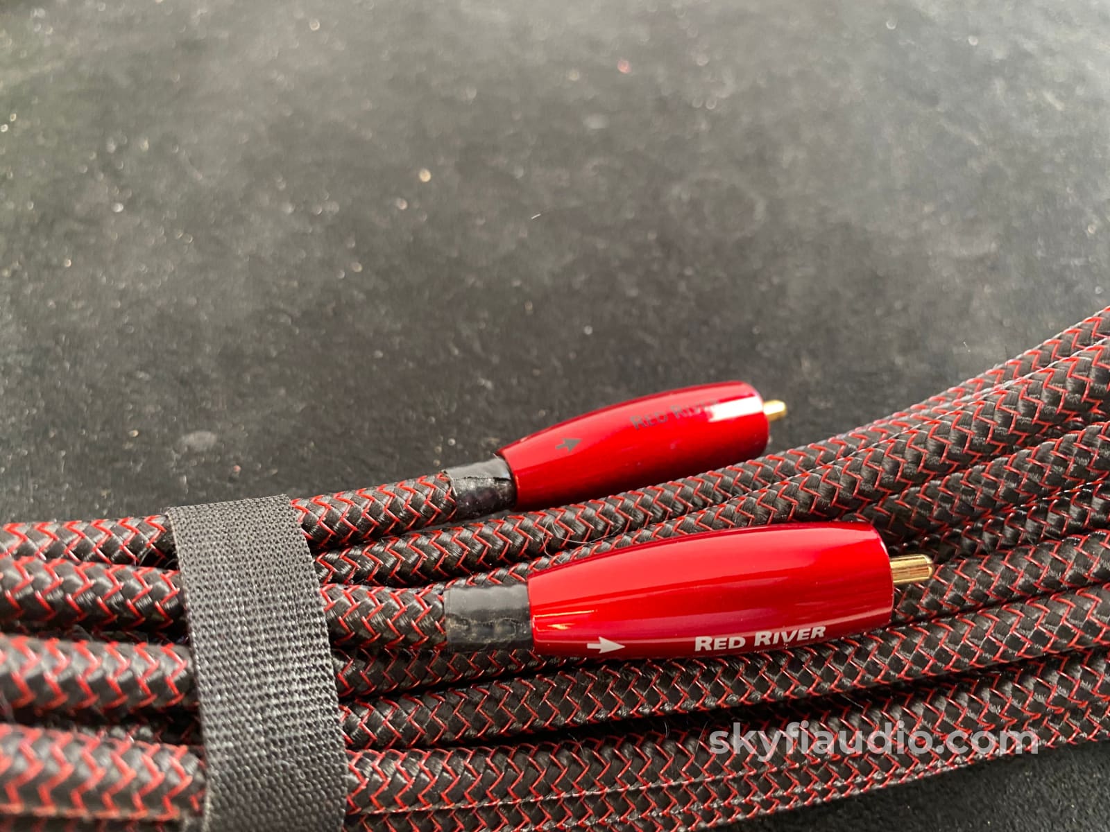 Audioquest Red River Rca Audio Cable - Super Long Custom 20Ft Perfect For Amps Cables