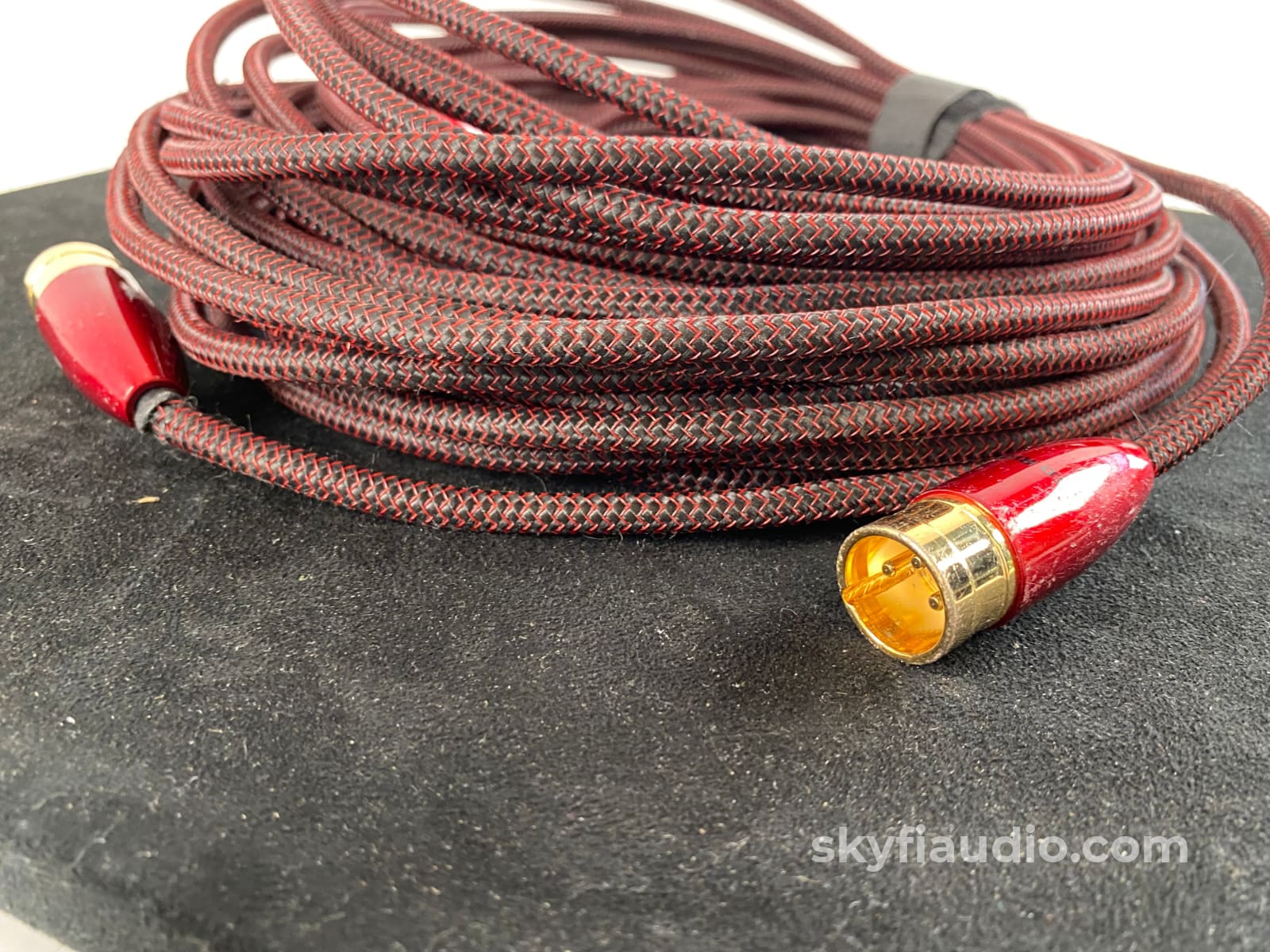 AudioQuest Red River XLR Audio Cable - Super Long Custom 28ft - Perfec