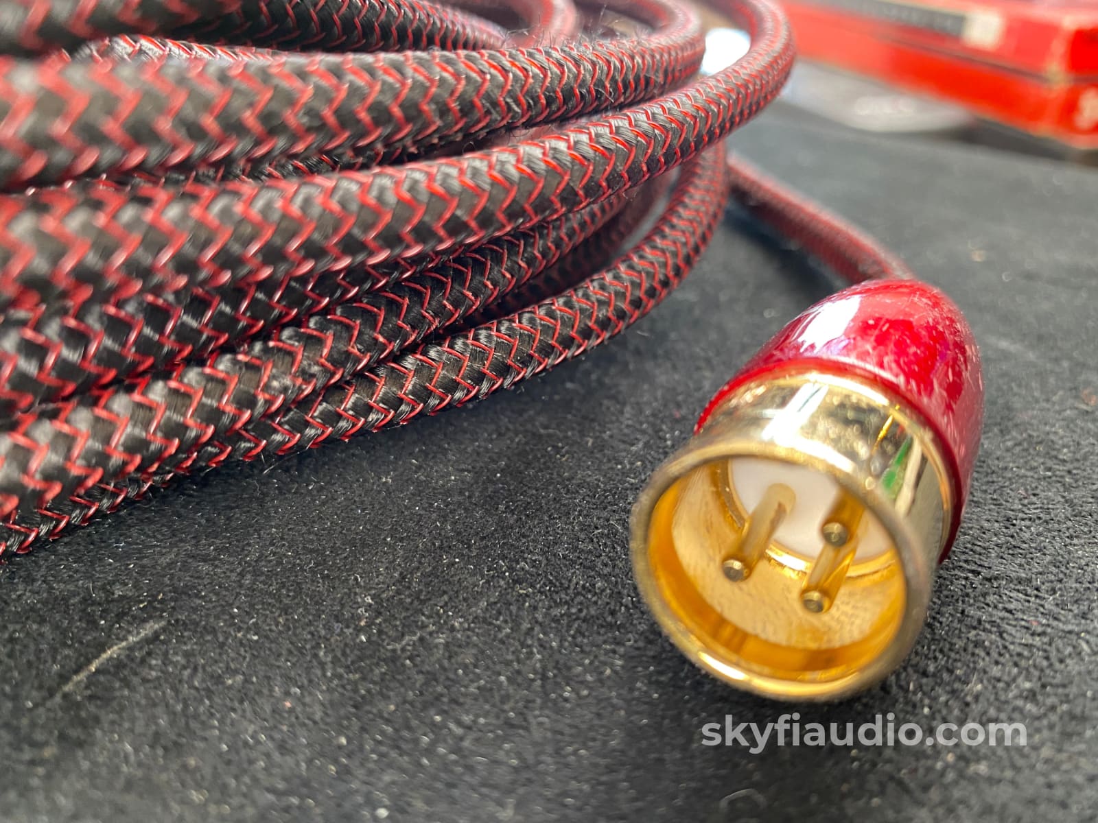 AudioQuest Red River XLR Audio Cable - Super Long Custom 28ft - Perfec