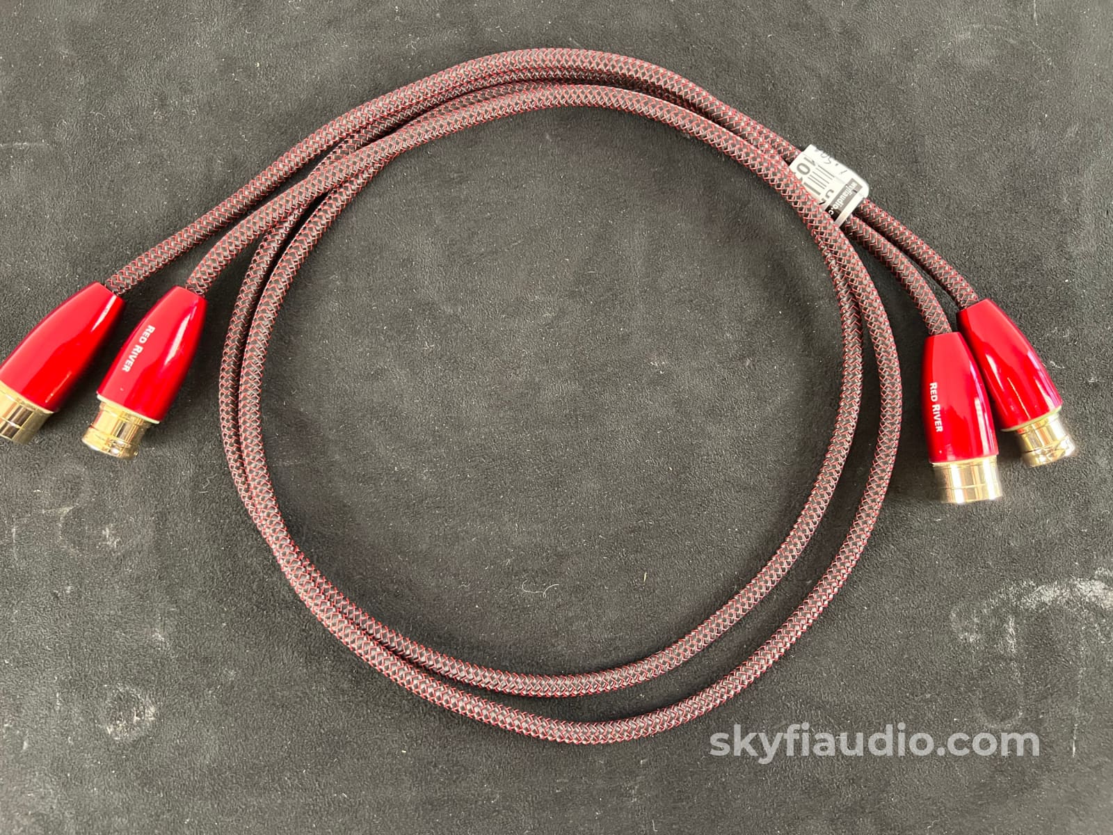 AudioQuest Red River XLR Audio Interconnects - 1 Meter