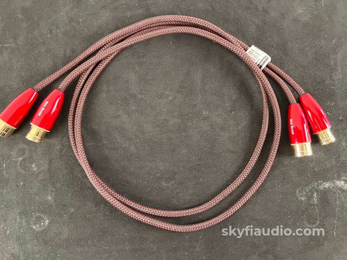 Audioquest Red River Xlr Audio Interconnects - 1 Meter Recftpkbzc4Fmdjzk