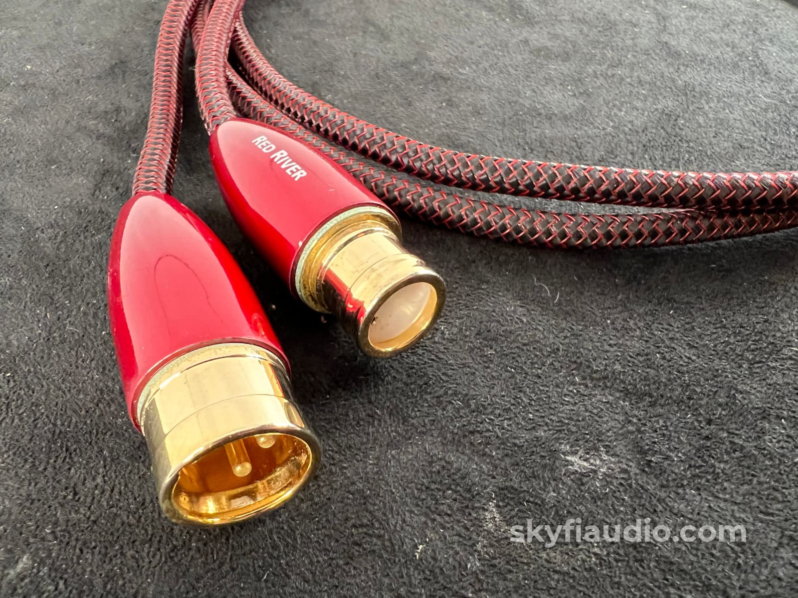 AudioQuest Red River XLR Interconnects (Pair) - 1m