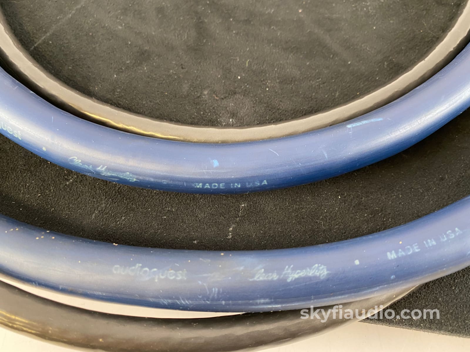 Audioquest Sterling Hyperlitz Bi-Wire Custom Speaker Cables - 8 Feet