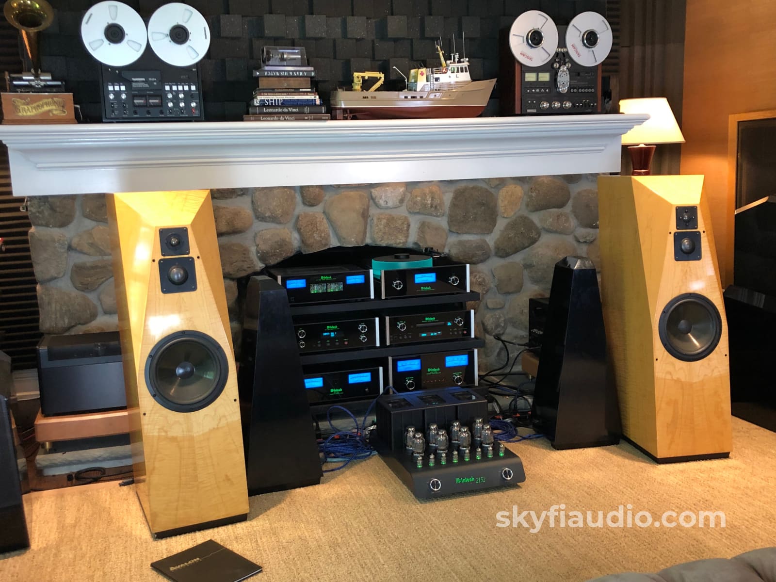 Avalon Ascent Mkii Flagship Speaker With External Crossovers Speakers